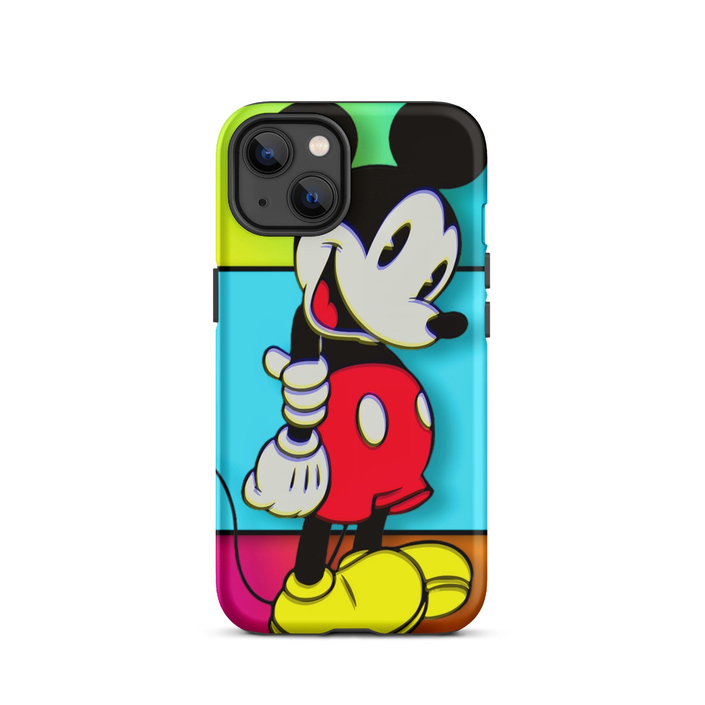 Designer Mickey-Mouse iPhone® Tough Case | Available for Most iPhone® Models | Wireless Charging Compatible