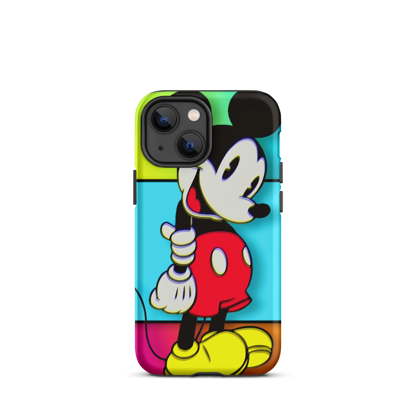 Designer Mickey-Mouse iPhone® Tough Case | Available for Most iPhone® Models | Wireless Charging Compatible