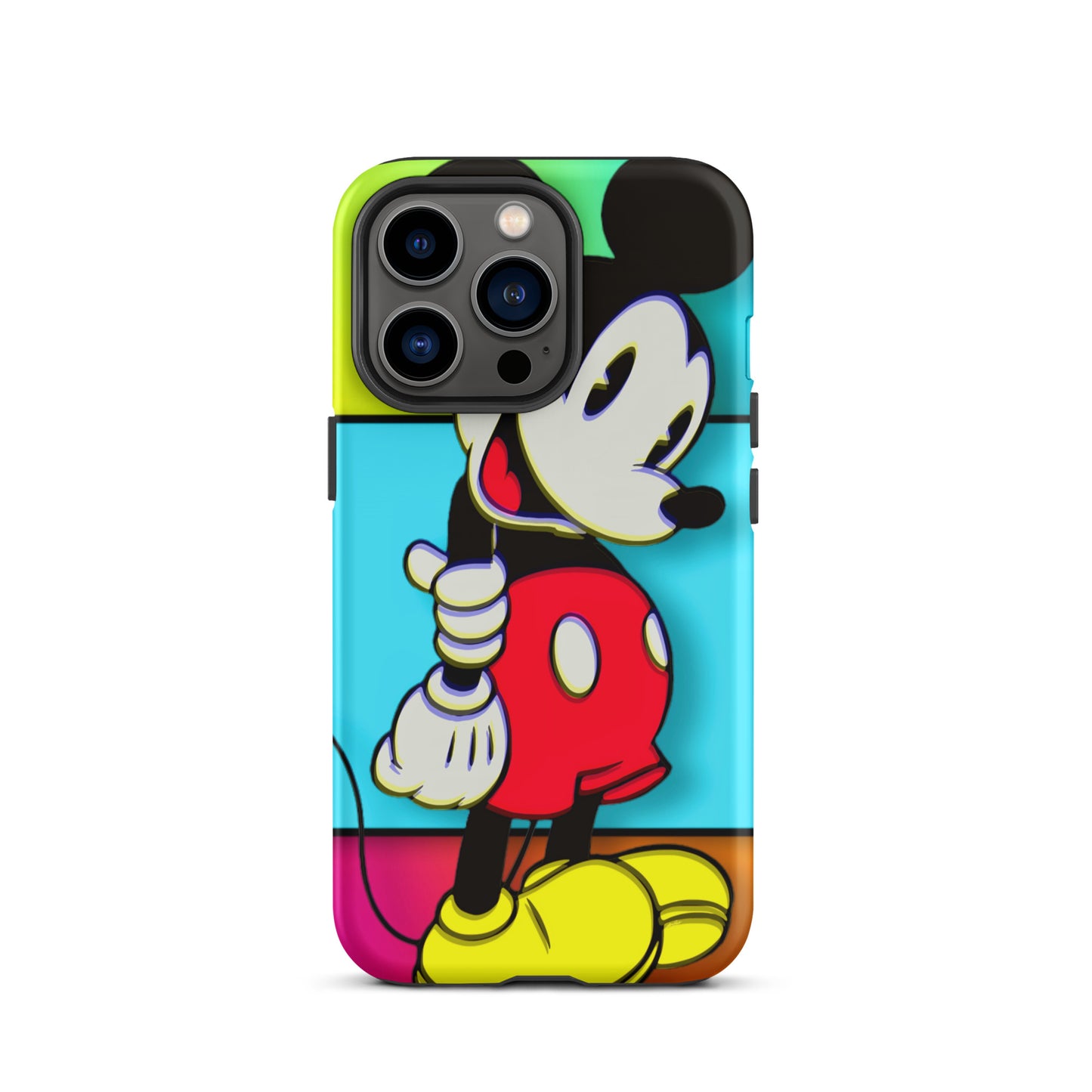 Designer Mickey-Mouse iPhone® Tough Case | Available for Most iPhone® Models | Wireless Charging Compatible