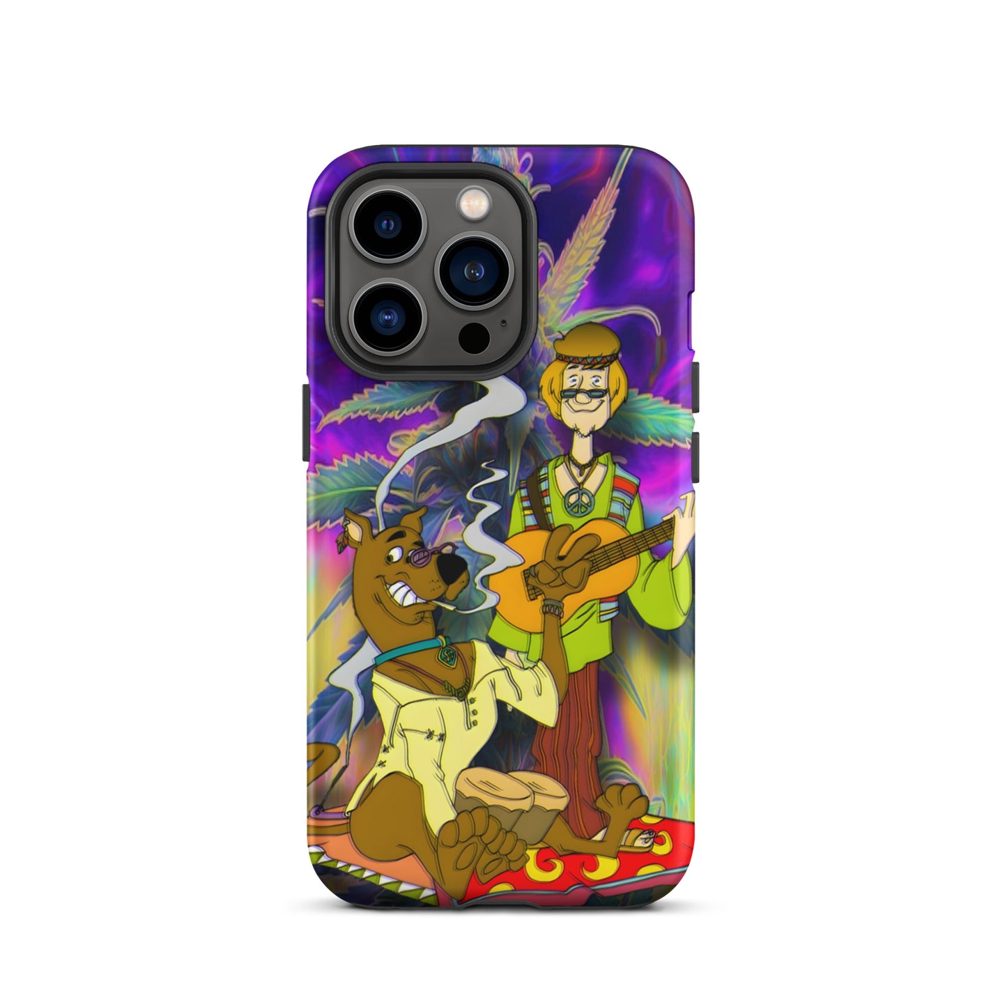 Designer Scooby-Doo and Shaggy iPhone® Tough Case | Available for Most iPhone® Models | Wireless Charging Compatible