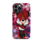 Designer Minnie-Mouse iPhone® Tough Case | Available for Most iPhone® Models | Wireless Charging Compatible