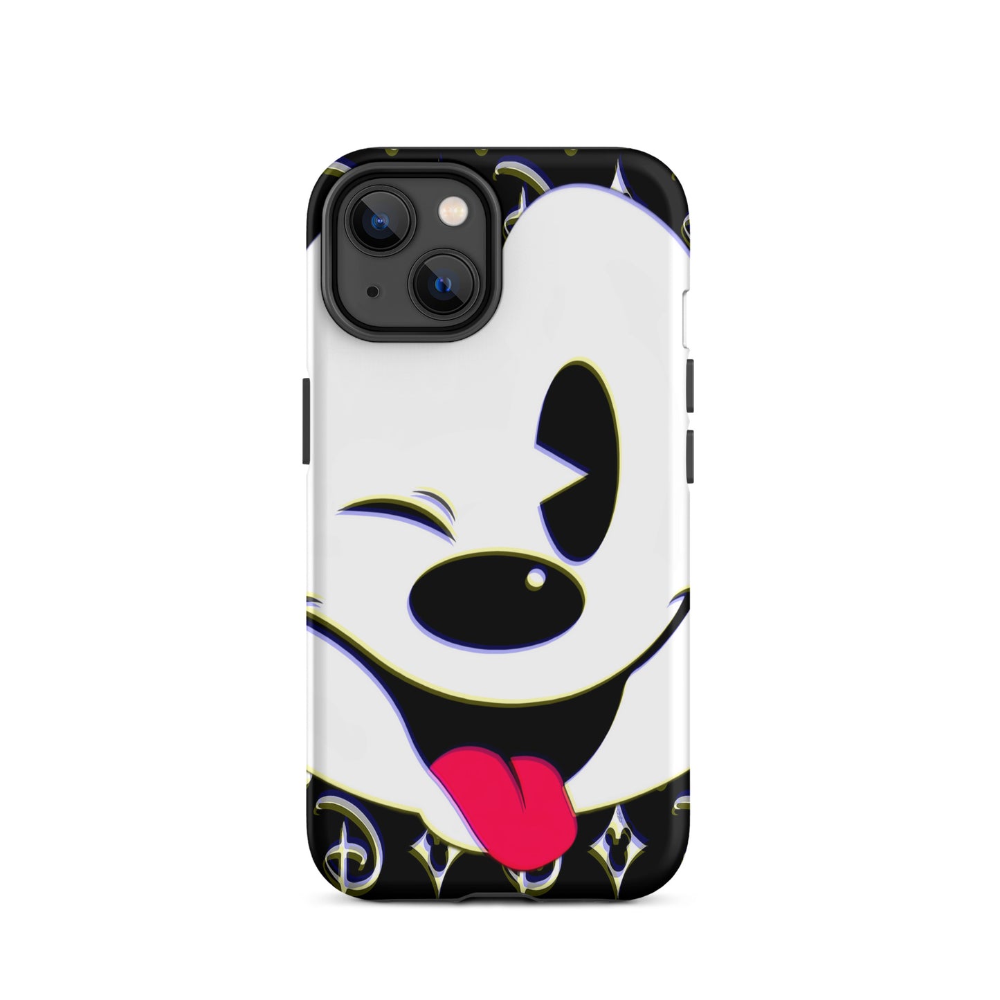 Designer Mickey-Mouse iPhone® Tough Case | Available for Most iPhone® Models | Wireless Charging Compatible