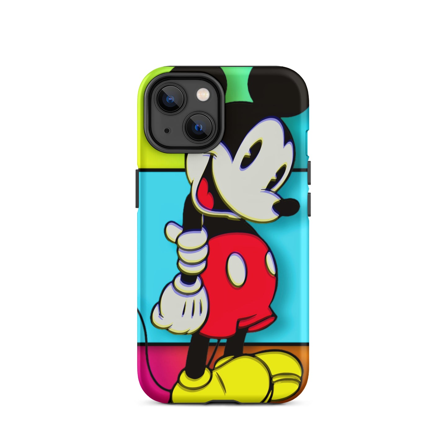 Designer Mickey-Mouse iPhone® Tough Case | Available for Most iPhone® Models | Wireless Charging Compatible