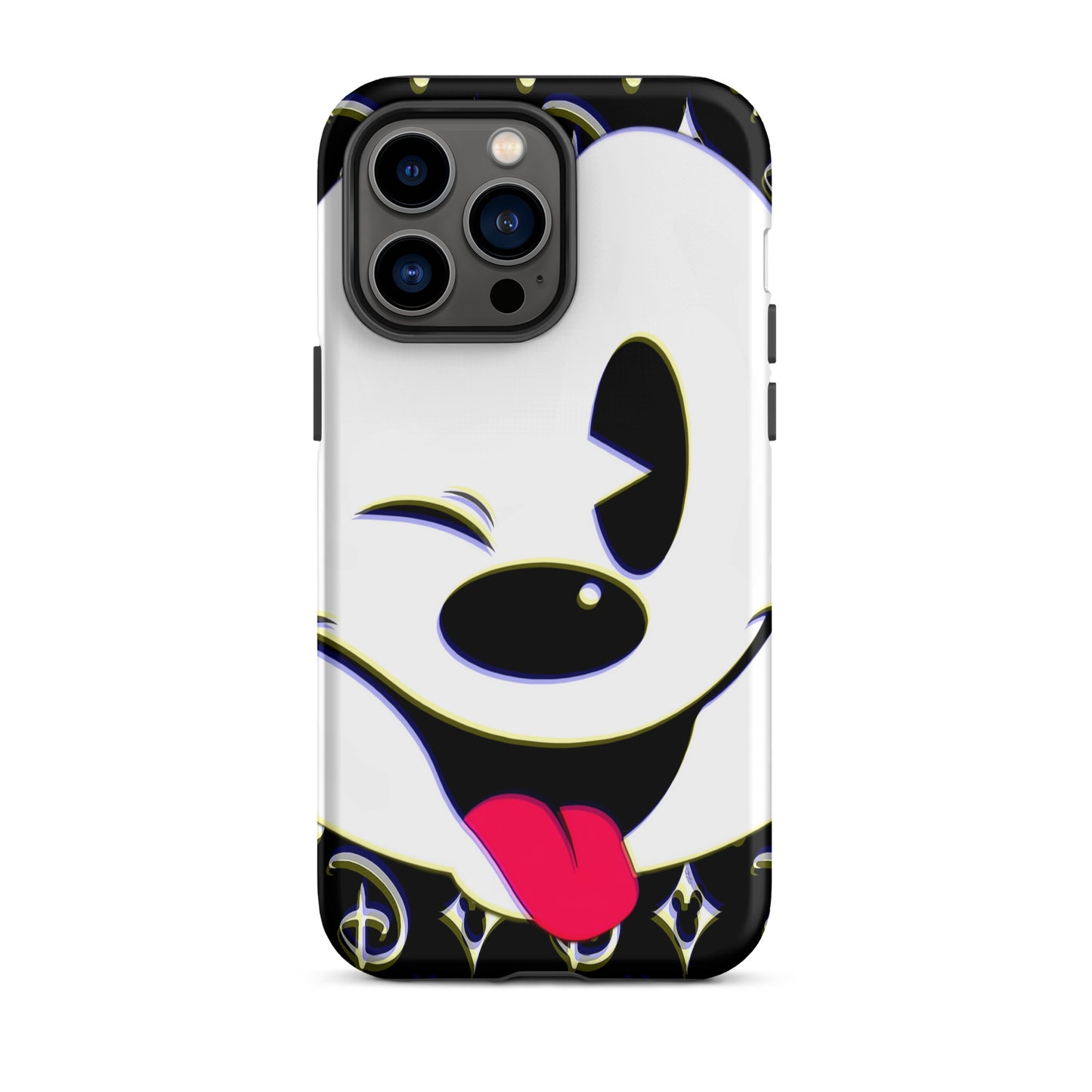 Designer Mickey-Mouse iPhone® Tough Case | Available for Most iPhone® Models | Wireless Charging Compatible