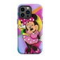 Designer Minnie-Mouse iPhone® Tough Case | Available for Most iPhone® Models | Wireless Charging Compatible