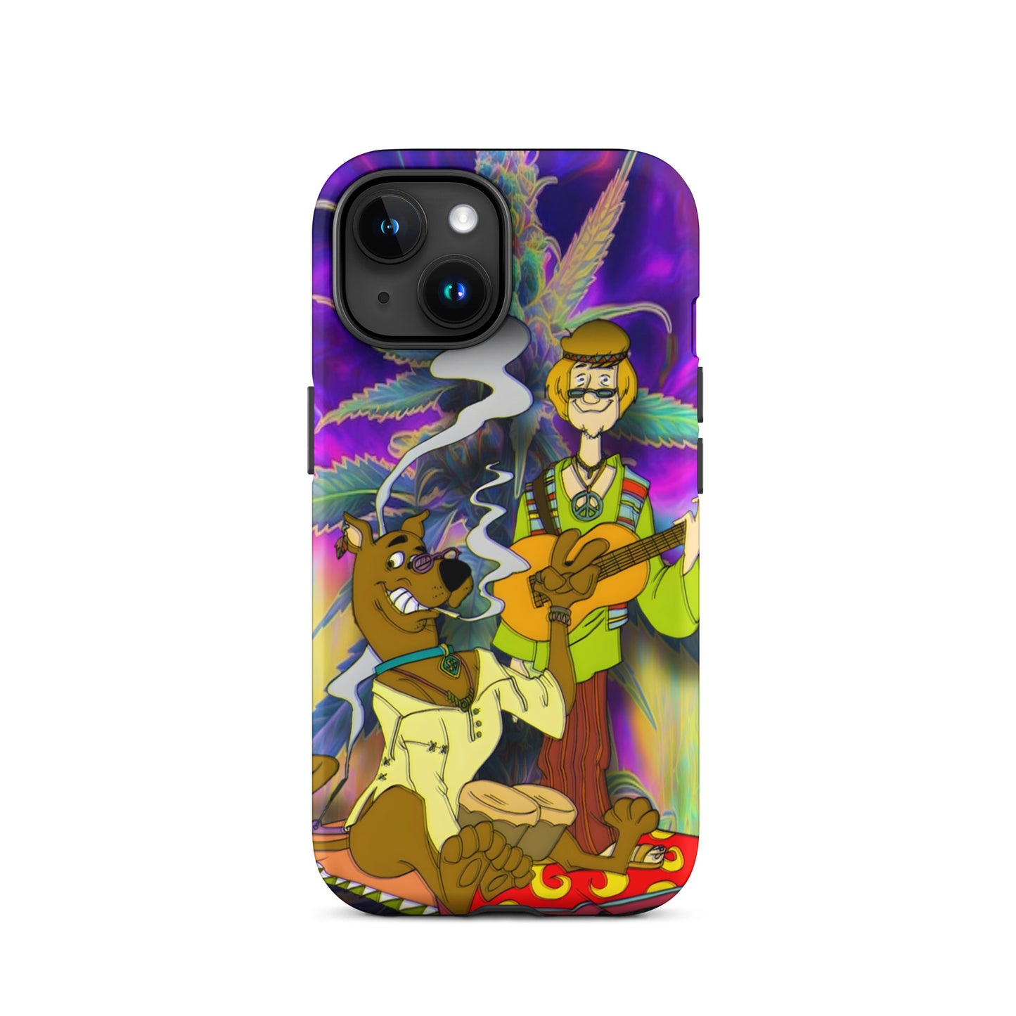 Designer Scooby-Doo and Shaggy iPhone® Tough Case | Available for Most iPhone® Models | Wireless Charging Compatible