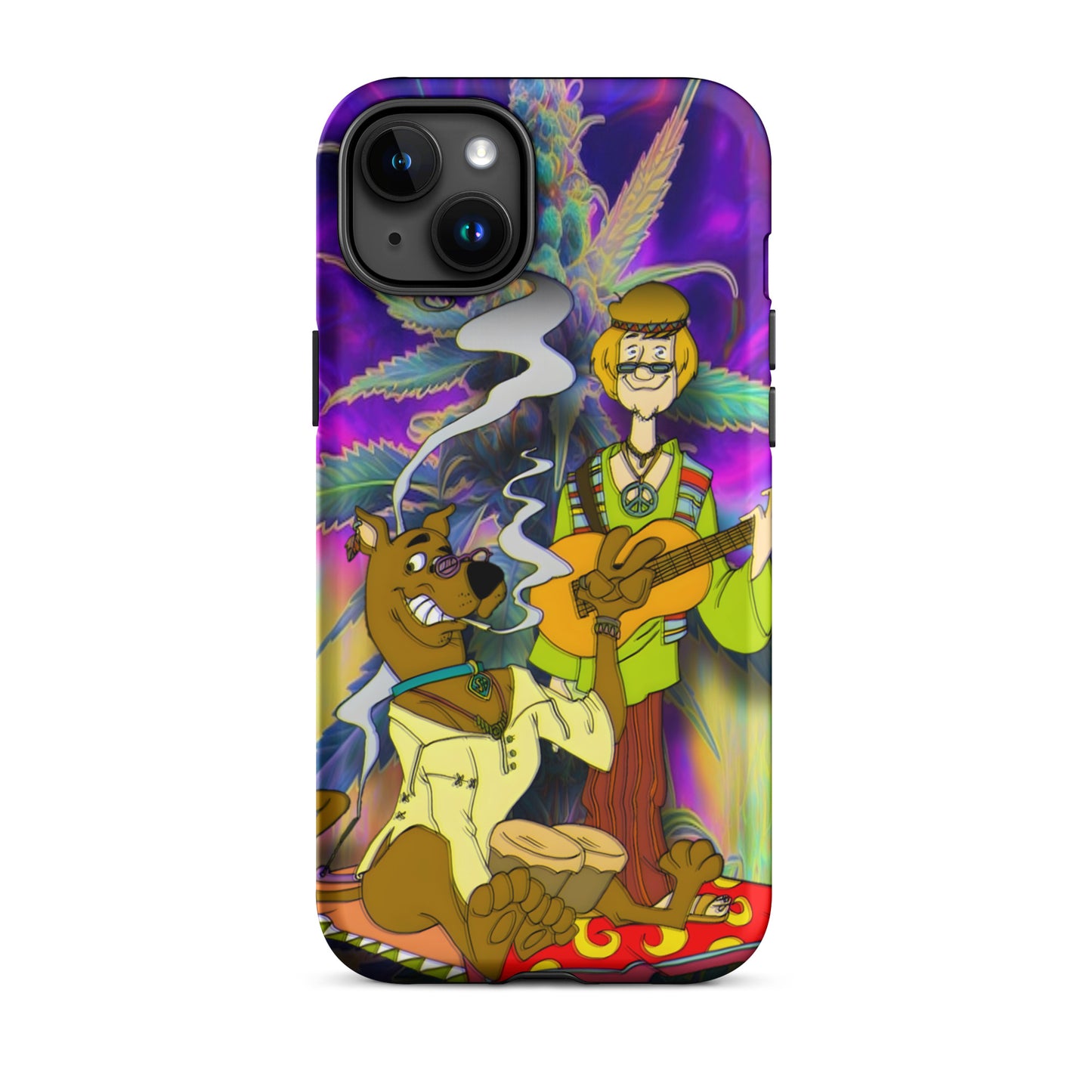 Designer Scooby-Doo and Shaggy iPhone® Tough Case | Available for Most iPhone® Models | Wireless Charging Compatible