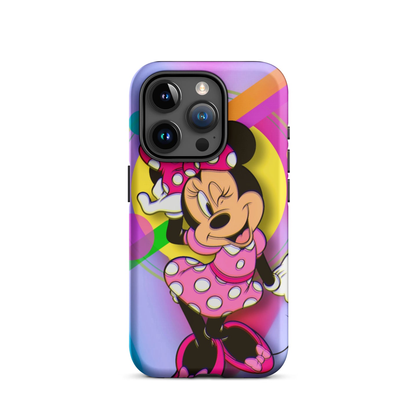 Designer Minnie-Mouse iPhone® Tough Case | Available for Most iPhone® Models | Wireless Charging Compatible