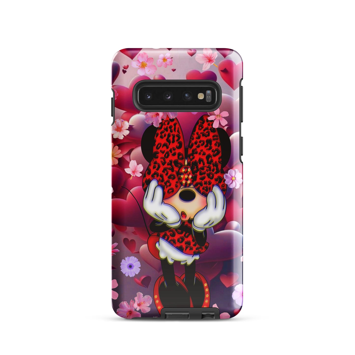 Designer Minnie-Mouse Samsung® Tough Case | Available for Most Samsung® Models | Glossy or Matte Print Options