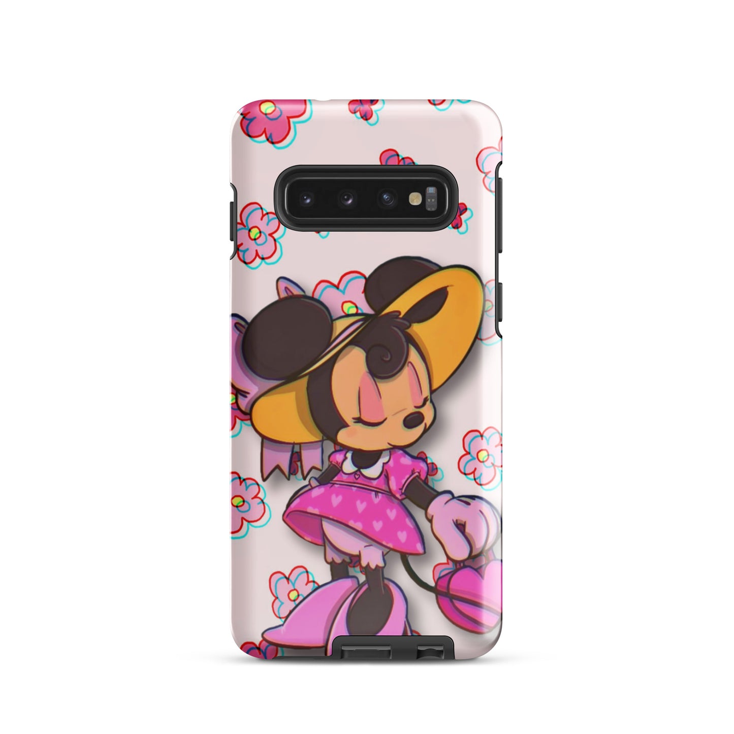 Designer Minnie-Mouse Samsung® Tough Case | Available for Most Samsung® Models | Glossy or Matte Print Options