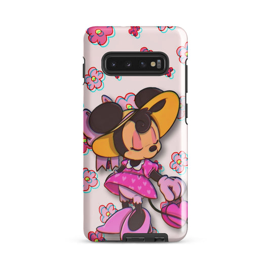 Designer Minnie-Mouse Samsung® Tough Case | Available for Most Samsung® Models | Glossy or Matte Print Options