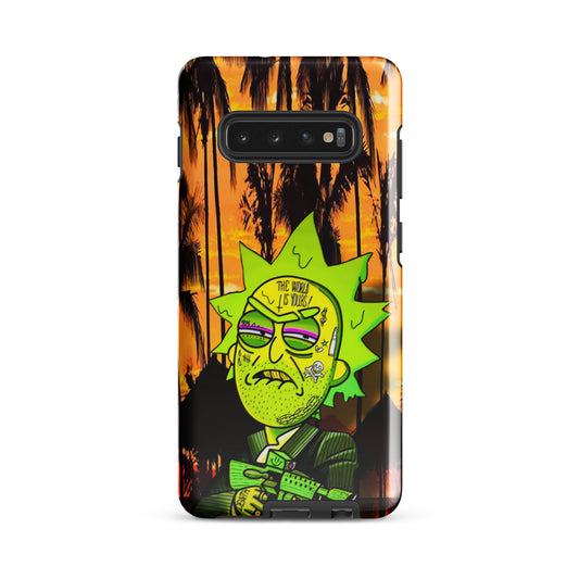 Designer Rick and Morty Samsung® Tough Case | Available for Most Samsung® Models | Glossy or Matte Print Options