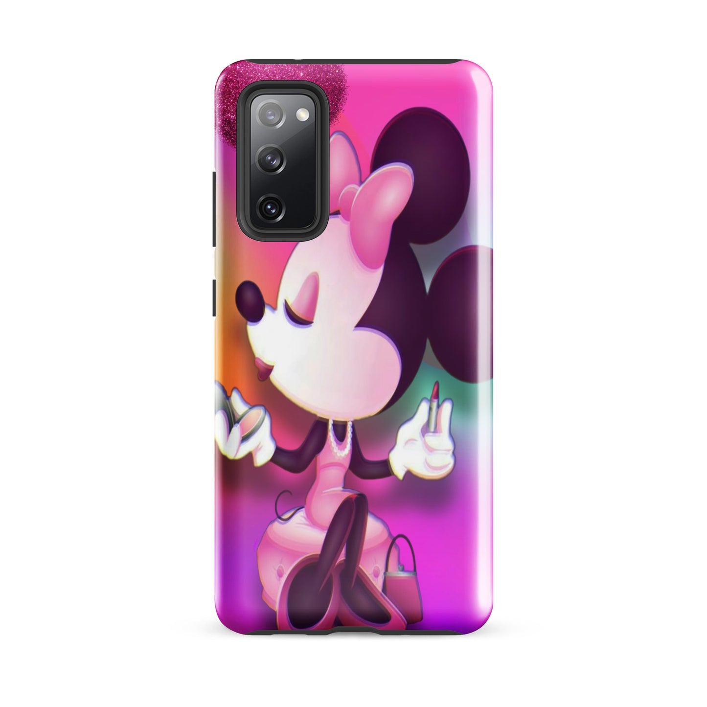 Designer Minnie-Mouse Samsung® Tough Case | Available for Most Samsung® Models | Glossy or Matte Print Options