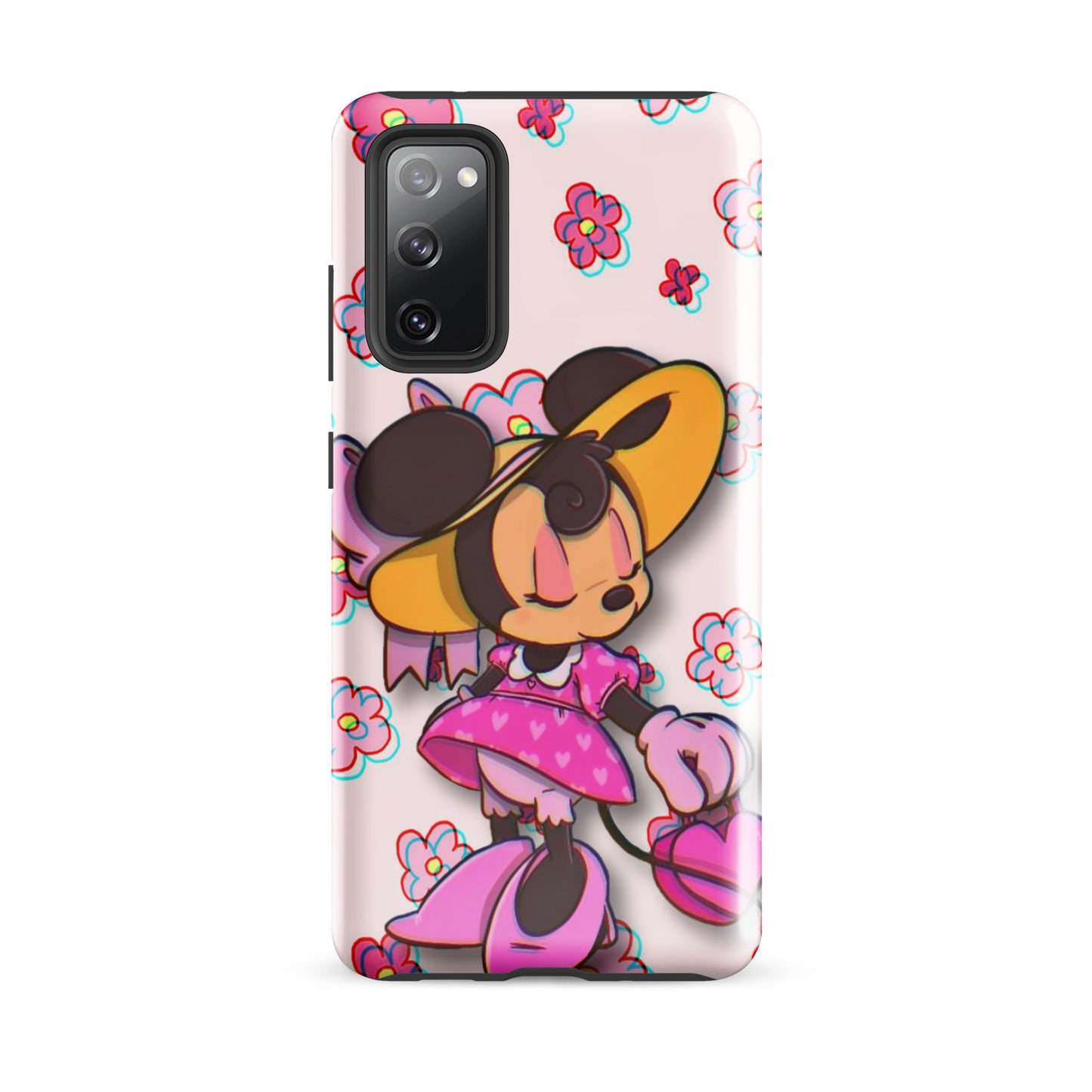 Designer Minnie-Mouse Samsung® Tough Case | Available for Most Samsung® Models | Glossy or Matte Print Options