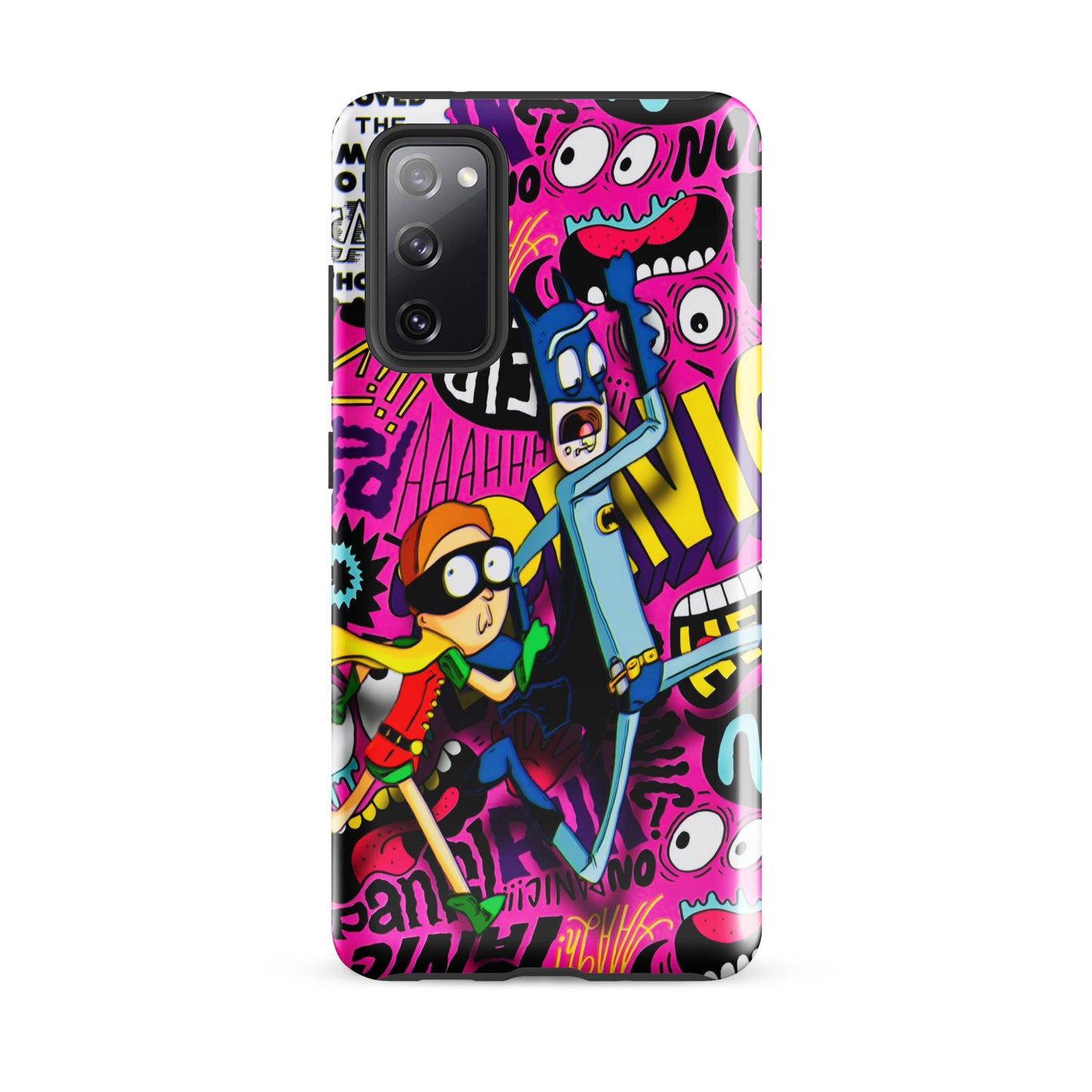 Designer Rick and Morty Samsung® Tough Case | Available for Most Samsung® Models | Glossy or Matte Print Options