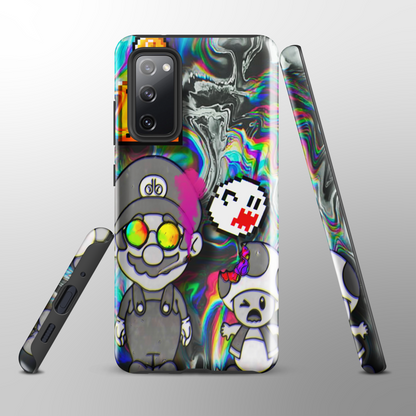 Designer Super-Mario and Toad Samsung® Tough Case | Available for Most Samsung® Models | Glossy or Matte Print Options