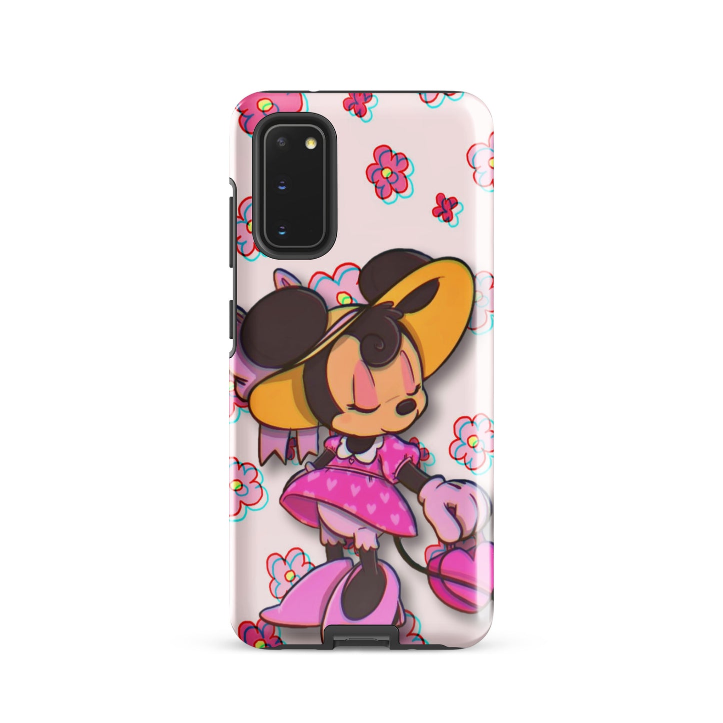 Designer Minnie-Mouse Samsung® Tough Case | Available for Most Samsung® Models | Glossy or Matte Print Options