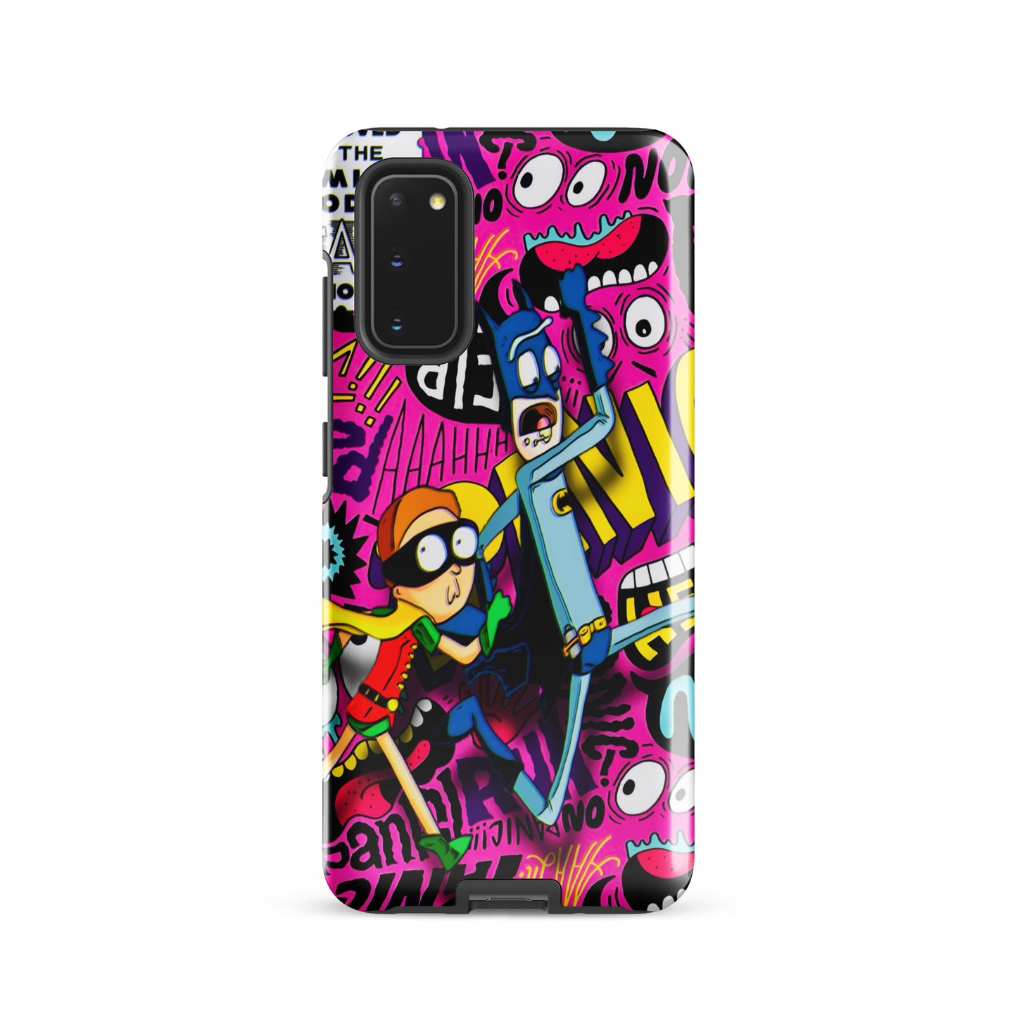 Designer Rick and Morty Samsung® Tough Case | Available for Most Samsung® Models | Glossy or Matte Print Options