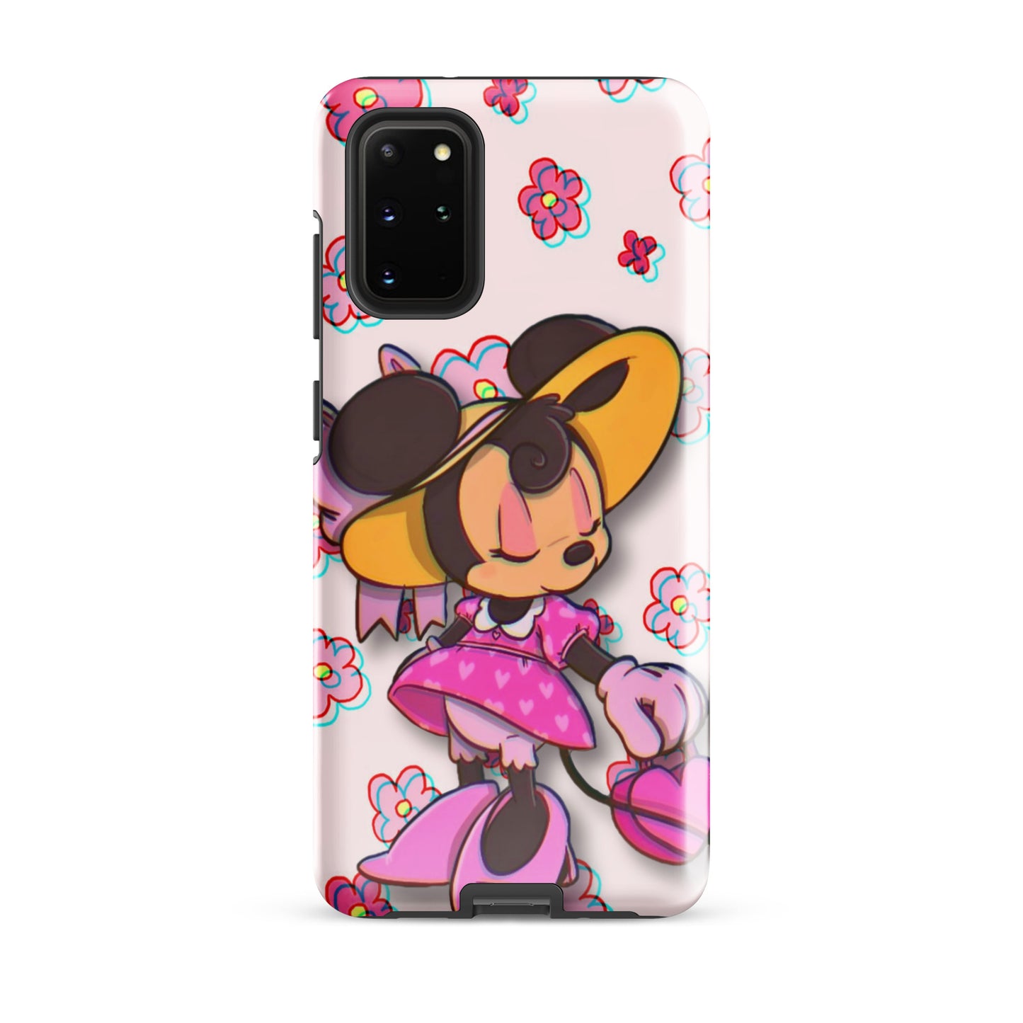 Designer Minnie-Mouse Samsung® Tough Case | Available for Most Samsung® Models | Glossy or Matte Print Options