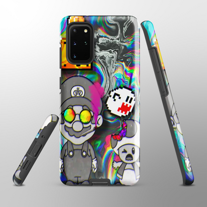 Designer Super-Mario and Toad Samsung® Tough Case | Available for Most Samsung® Models | Glossy or Matte Print Options