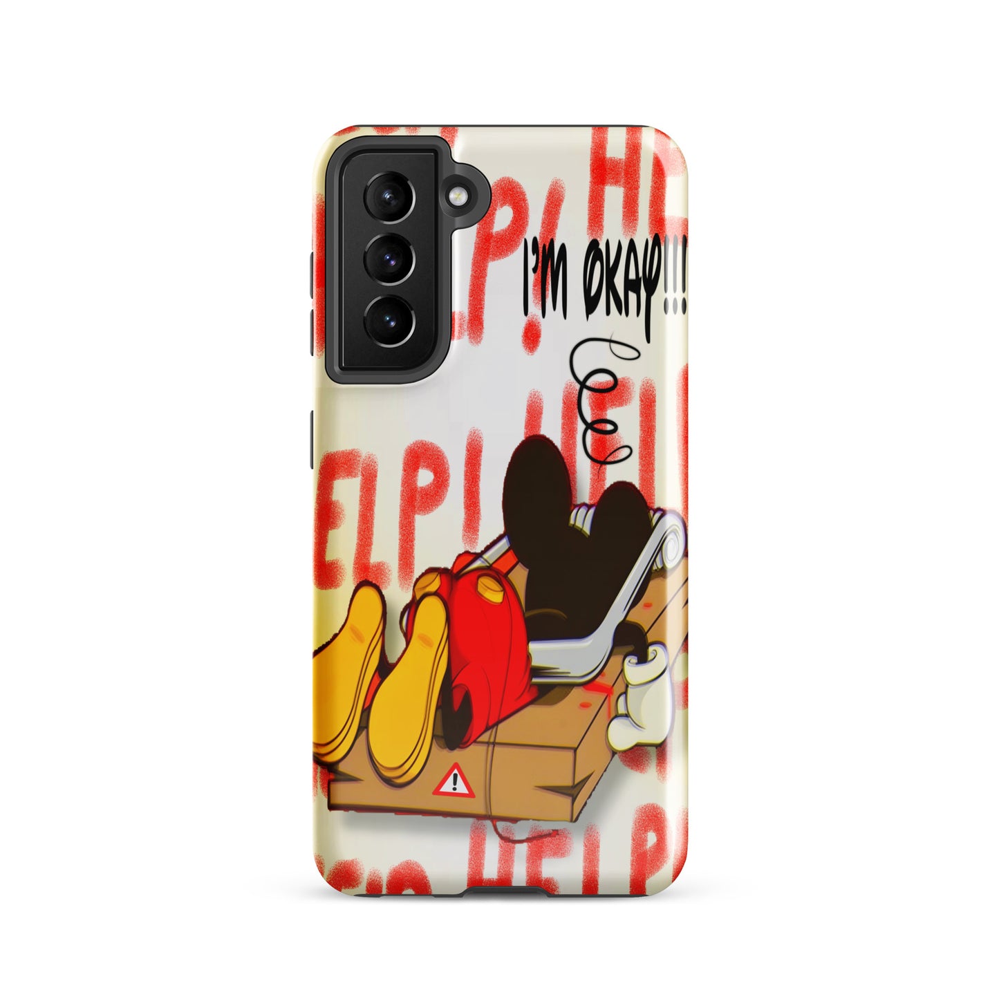 Designer Mickey-Mouse Samsung® Tough Case | Available for Most Samsung® Models | Glossy or Matte Print Options