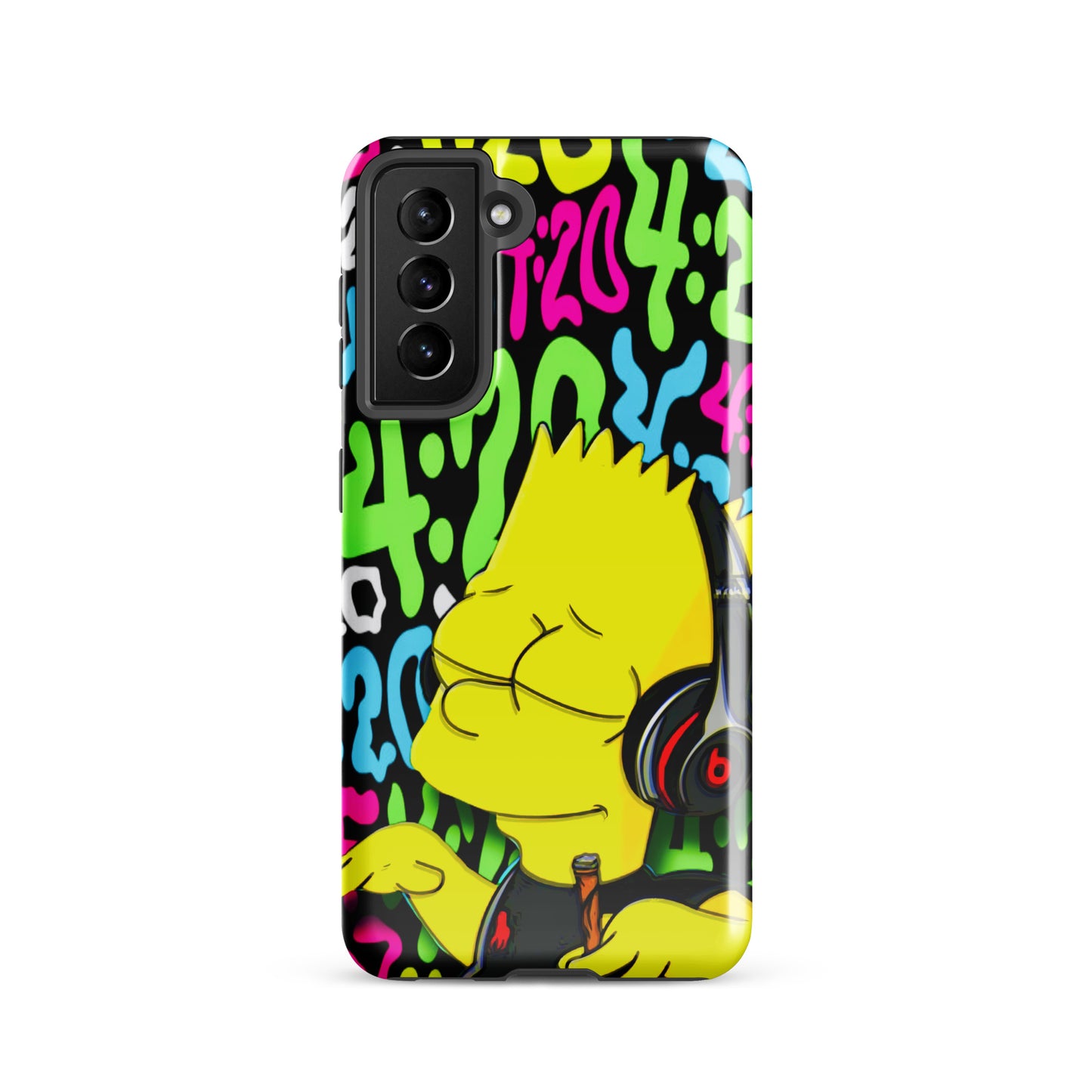 Designer The Simpsons Samsung® Tough Case | Available for Most Samsung® Models | Glossy or Matte Print Options