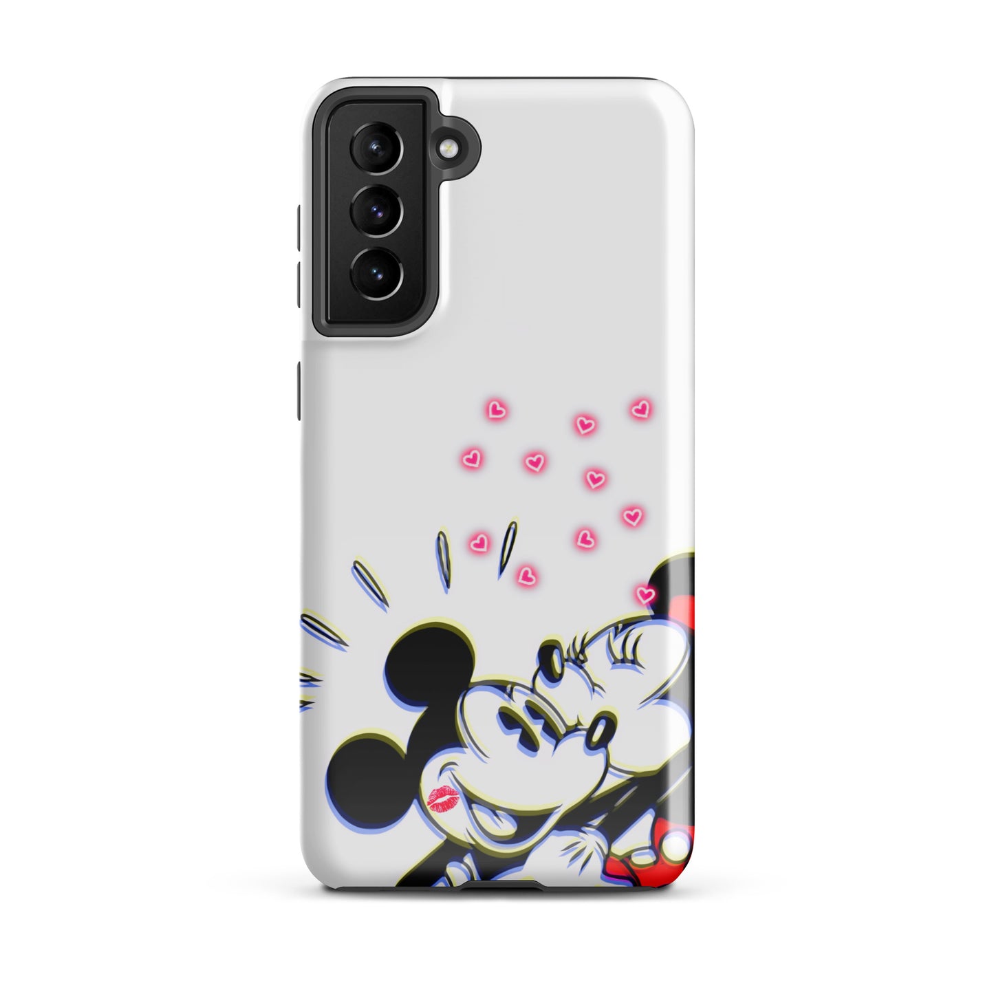 Designer Mickey-Mouse and Minnie-Mouse Samsung® Tough Case | Available for Most Samsung® Models | Glossy or Matte Print Options