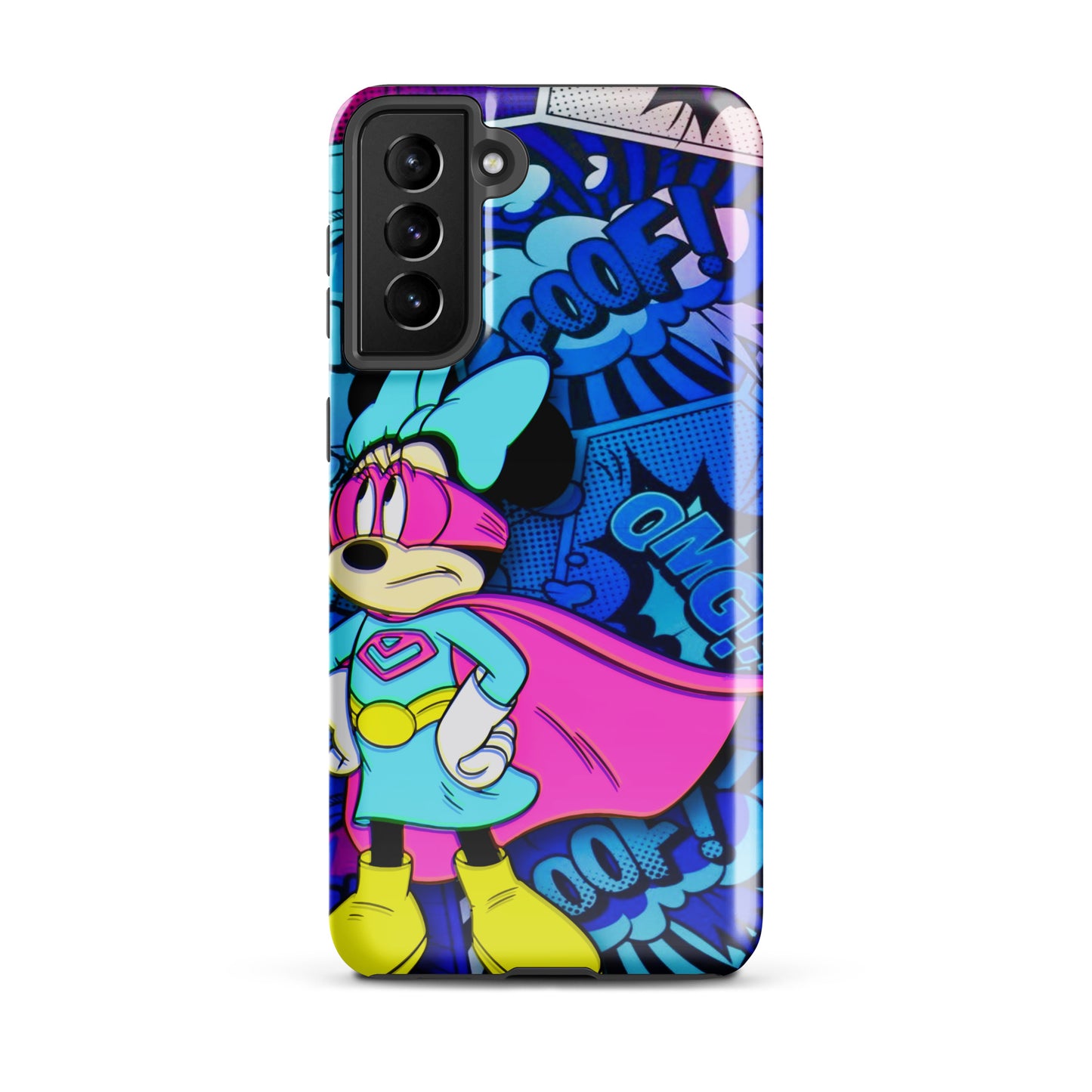 Designer Minnie-Mouse Samsung® Tough Case | Available for Most Samsung® Models | Glossy or Matte Print Options