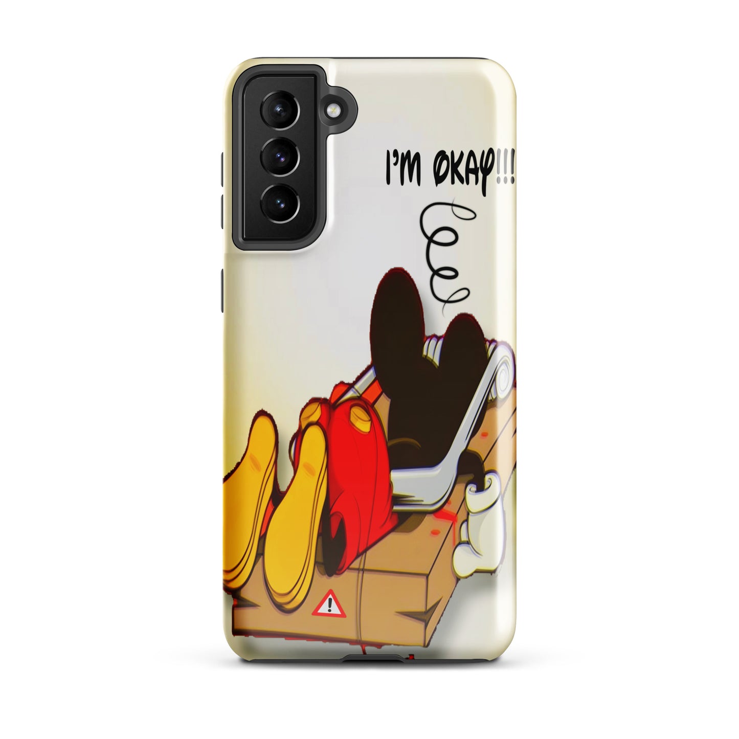 Designer Mickey-Mouse Samsung® Tough Case | Available for Most Samsung® Models | Glossy or Matte Print Options