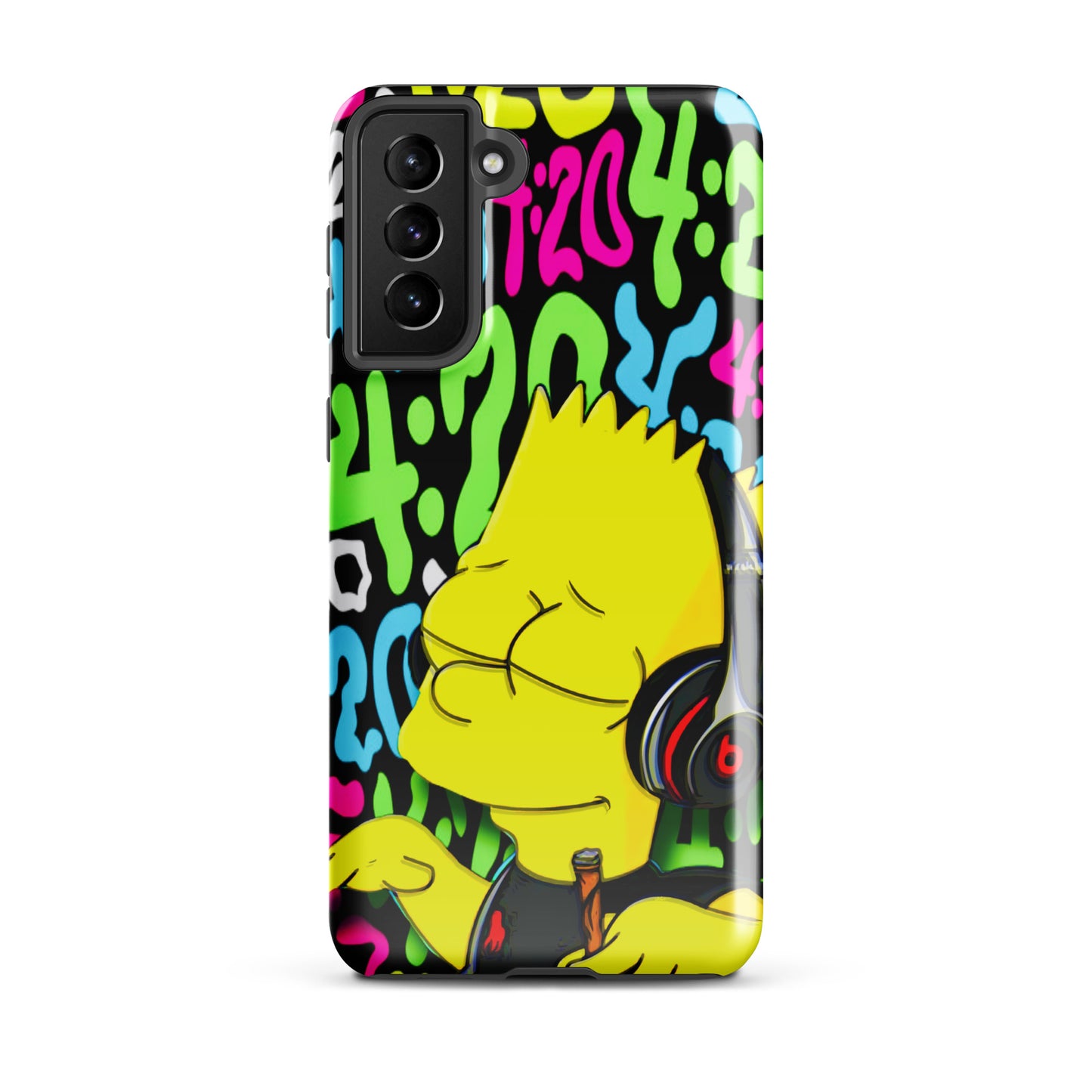 Designer The Simpsons Samsung® Tough Case | Available for Most Samsung® Models | Glossy or Matte Print Options