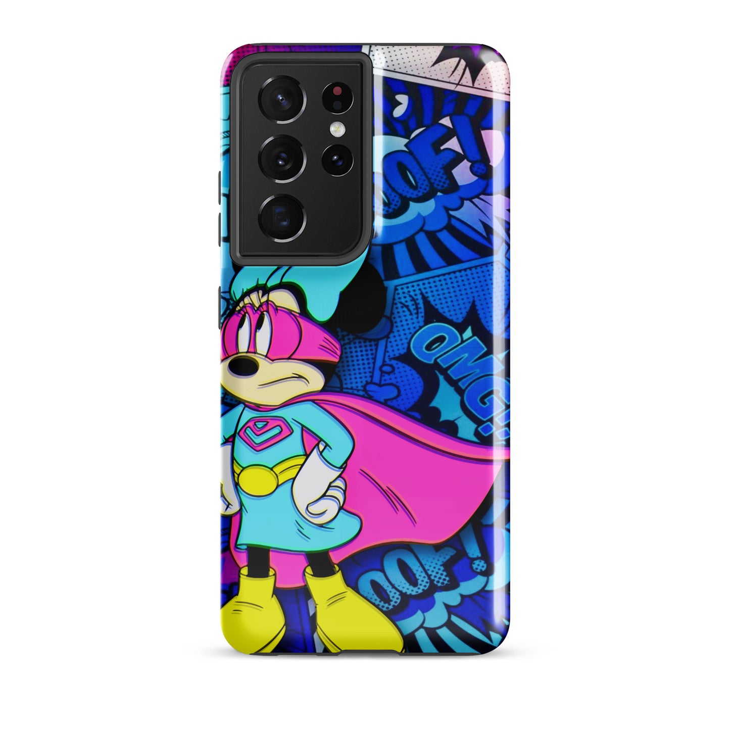 Designer Minnie-Mouse Samsung® Tough Case | Available for Most Samsung® Models | Glossy or Matte Print Options