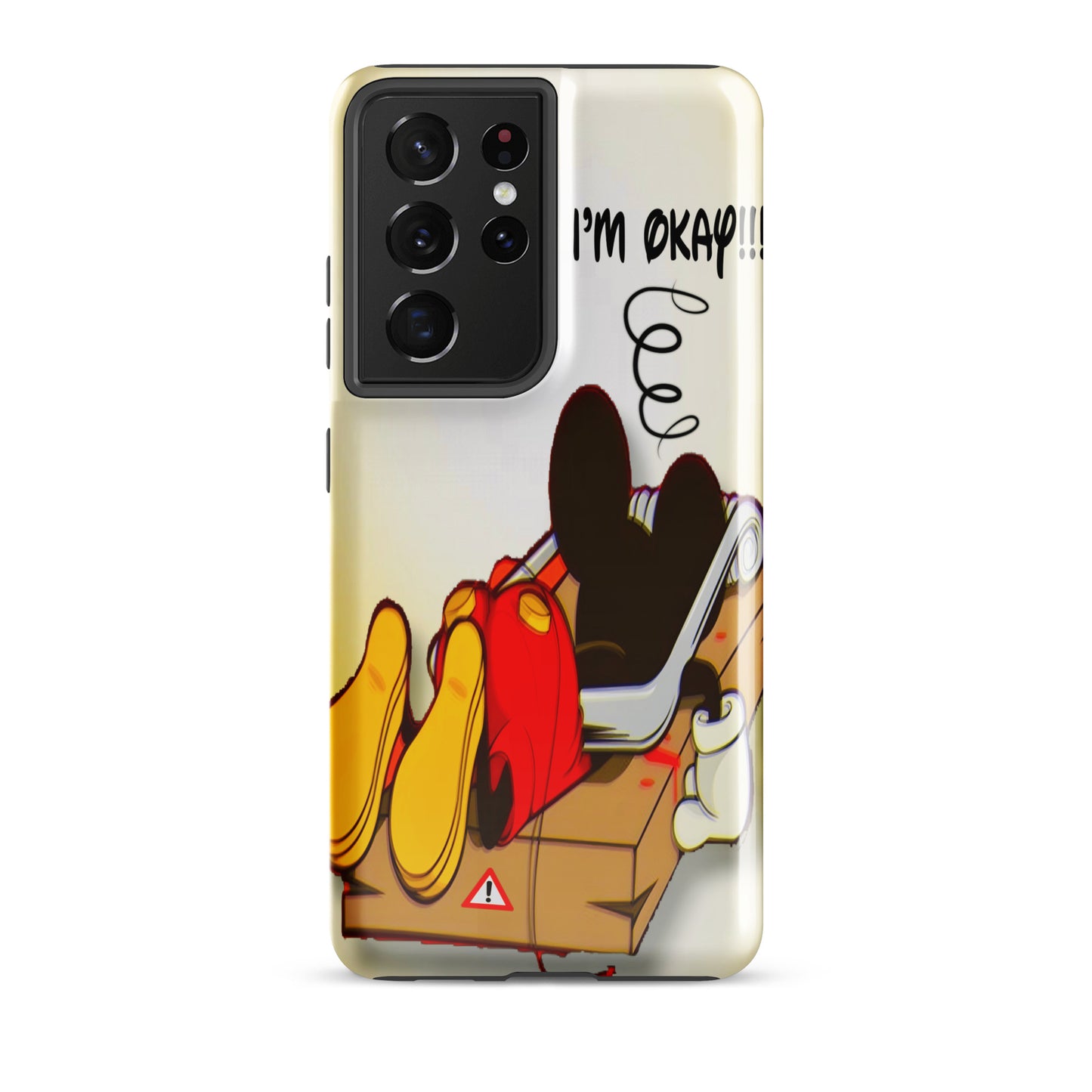 Designer Mickey-Mouse Samsung® Tough Case | Available for Most Samsung® Models | Glossy or Matte Print Options