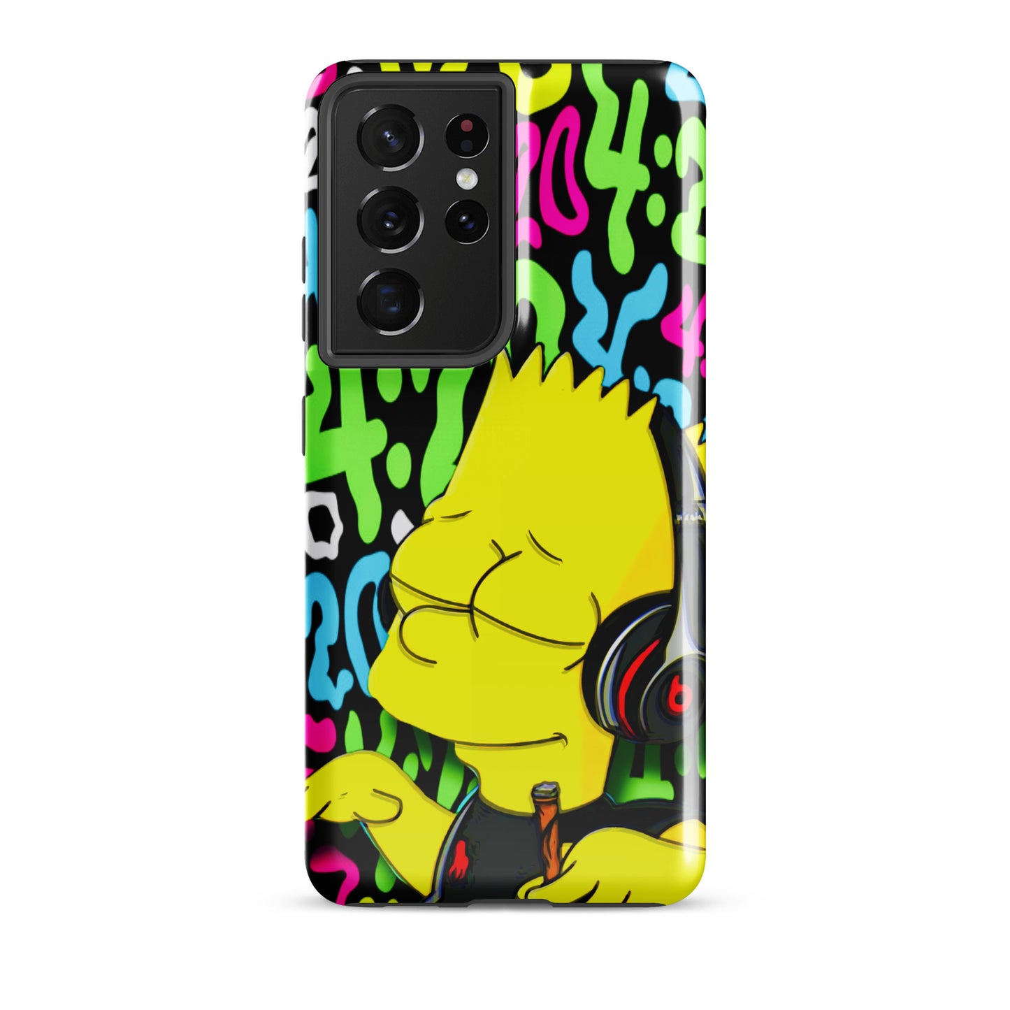 Designer The Simpsons Samsung® Tough Case | Available for Most Samsung® Models | Glossy or Matte Print Options