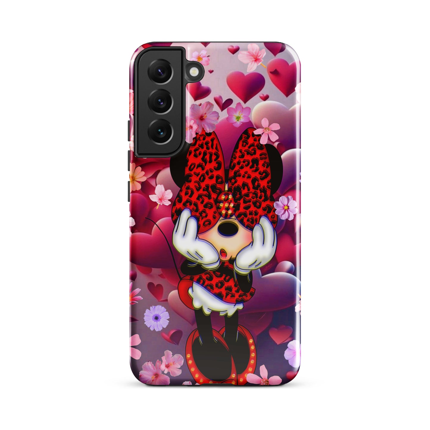 Designer Minnie-Mouse Samsung® Tough Case | Available for Most Samsung® Models | Glossy or Matte Print Options