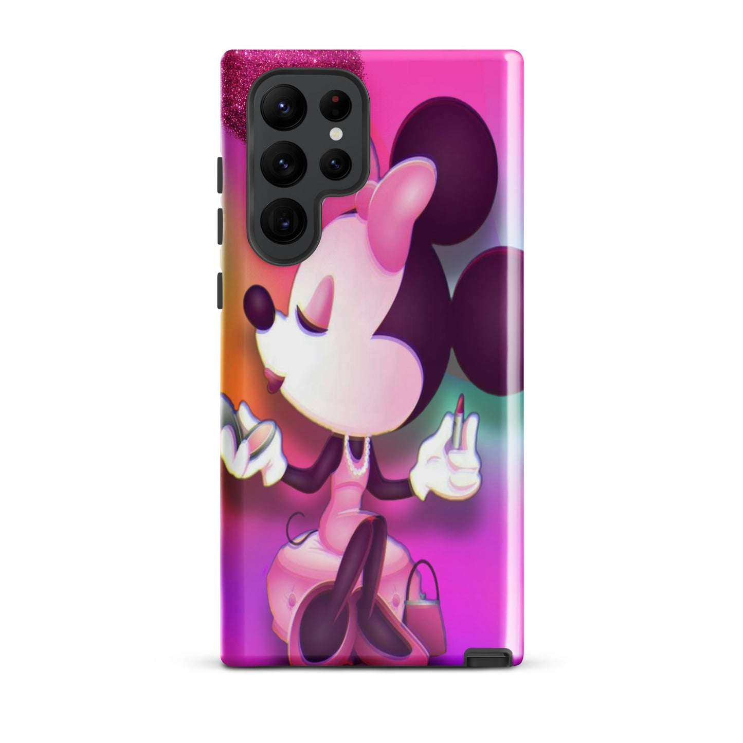 Designer Minnie-Mouse Samsung® Tough Case | Available for Most Samsung® Models | Glossy or Matte Print Options