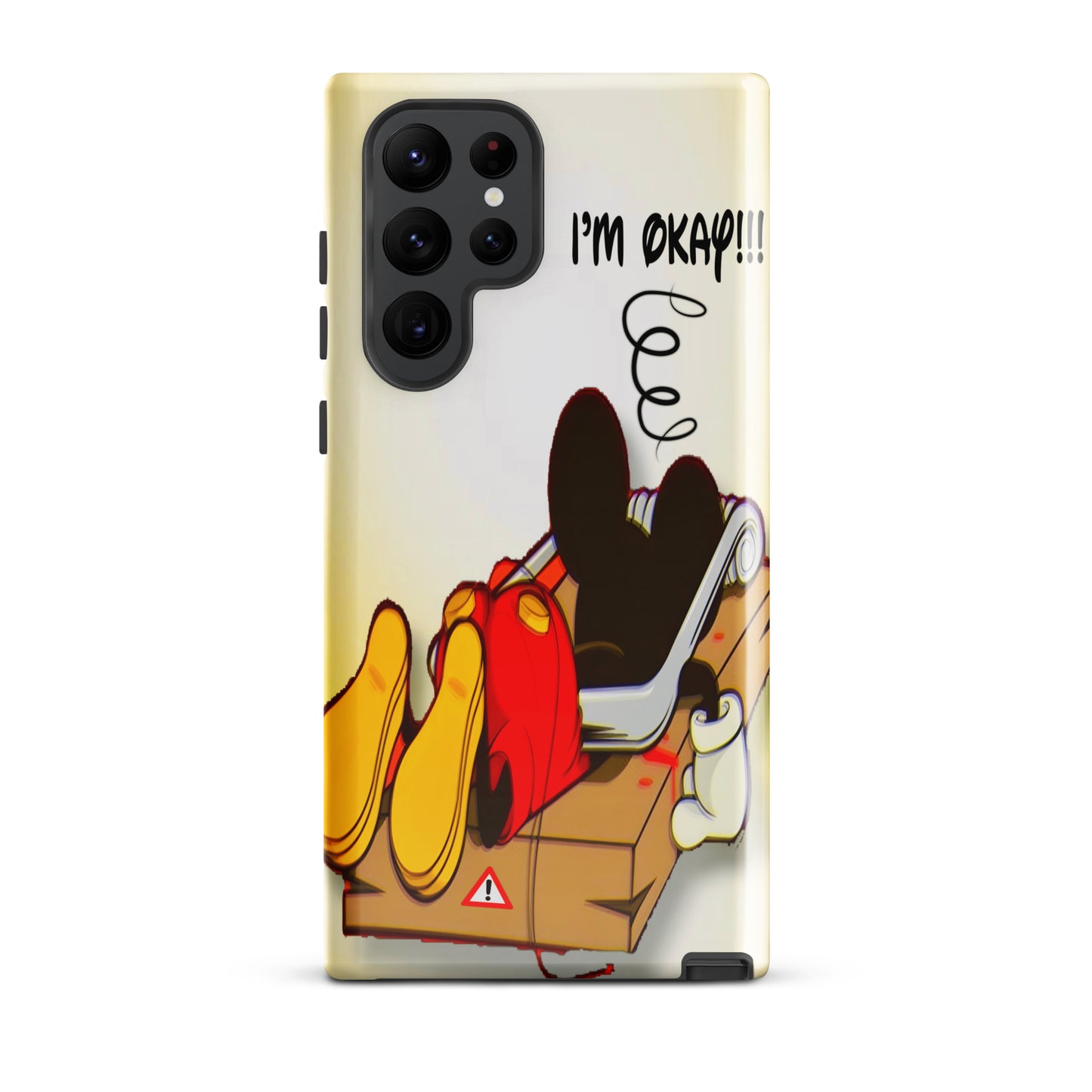 Designer Mickey-Mouse Samsung® Tough Case | Available for Most Samsung® Models | Glossy or Matte Print Options