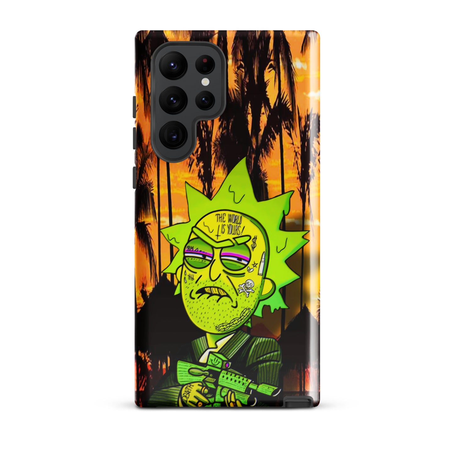 Designer Rick and Morty Samsung® Tough Case | Available for Most Samsung® Models | Glossy or Matte Print Options