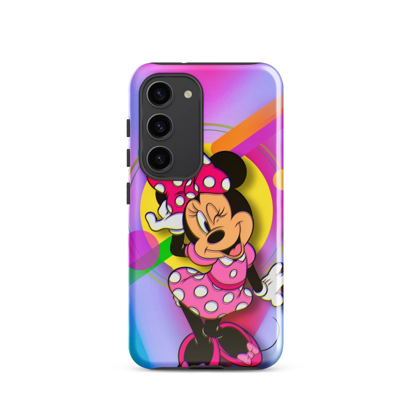 Designer Minnie-Mouse Samsung® Tough Case | Available for Most Samsung® Models | Glossy or Matte Print Options