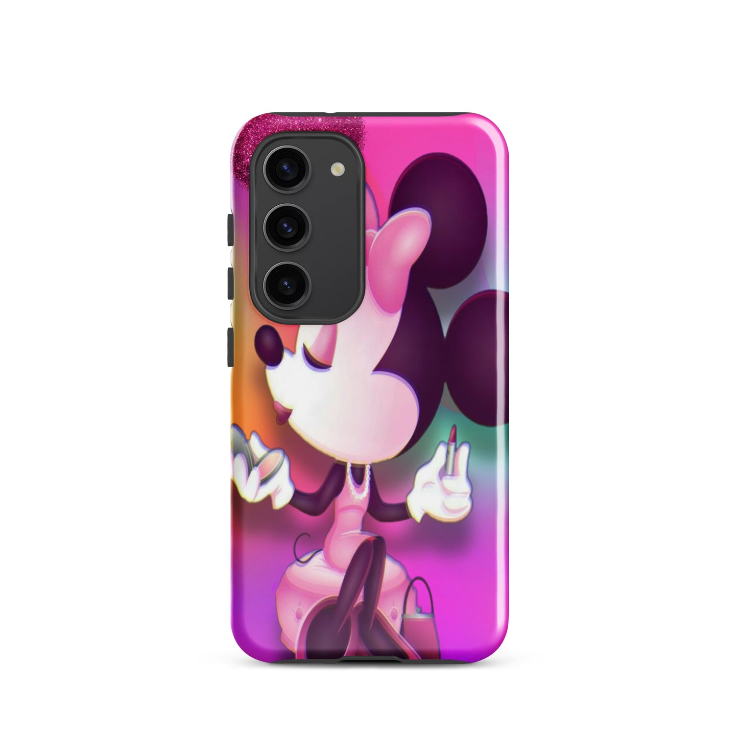 Designer Minnie-Mouse Samsung® Tough Case | Available for Most Samsung® Models | Glossy or Matte Print Options