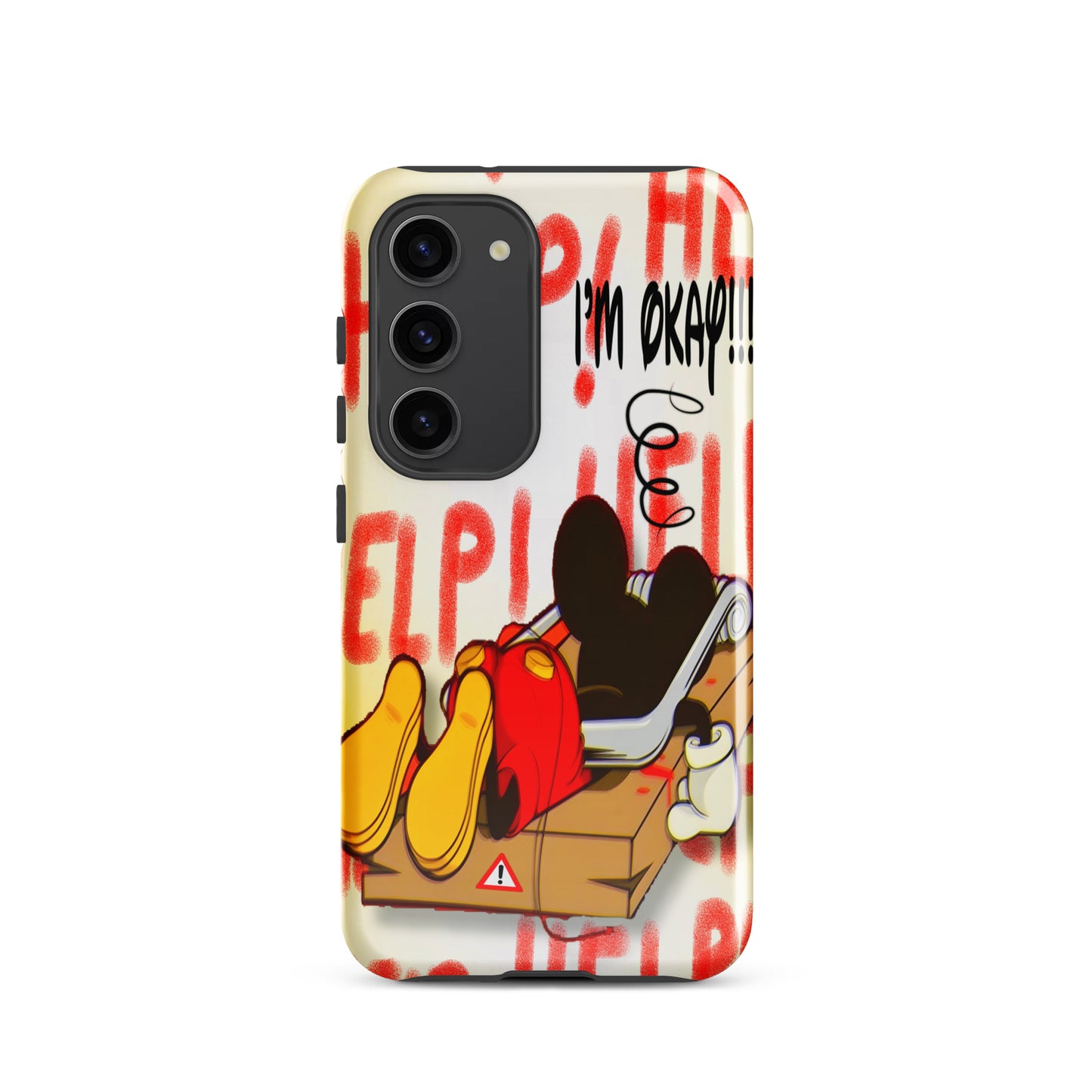 Designer Mickey-Mouse Samsung® Tough Case | Available for Most Samsung® Models | Glossy or Matte Print Options