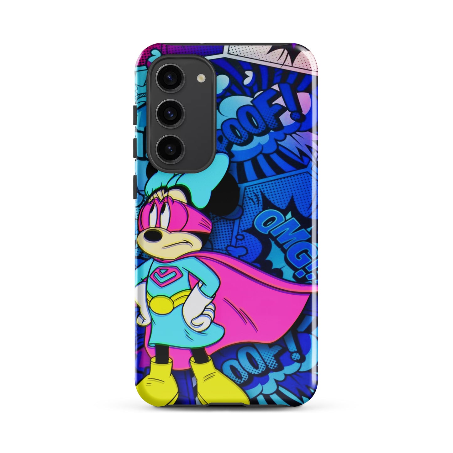 Designer Minnie-Mouse Samsung® Tough Case | Available for Most Samsung® Models | Glossy or Matte Print Options