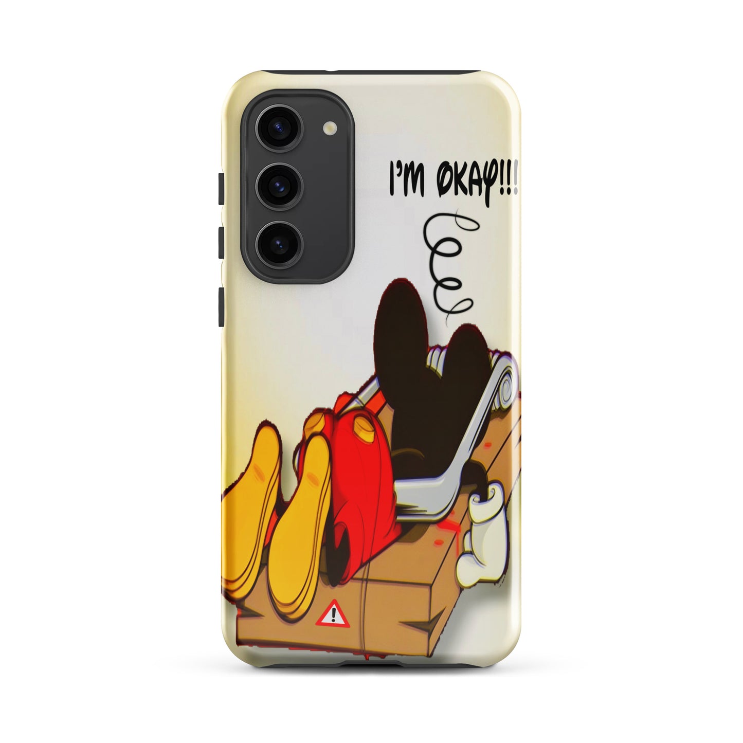 Designer Mickey-Mouse Samsung® Tough Case | Available for Most Samsung® Models | Glossy or Matte Print Options