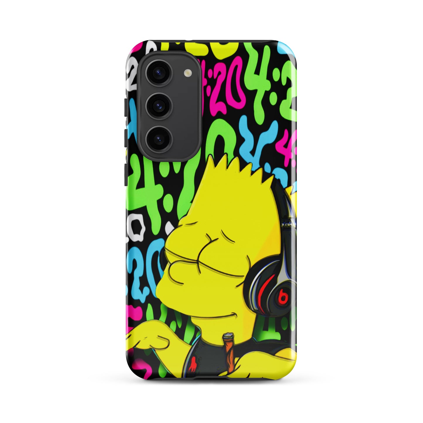 Designer The Simpsons Samsung® Tough Case | Available for Most Samsung® Models | Glossy or Matte Print Options