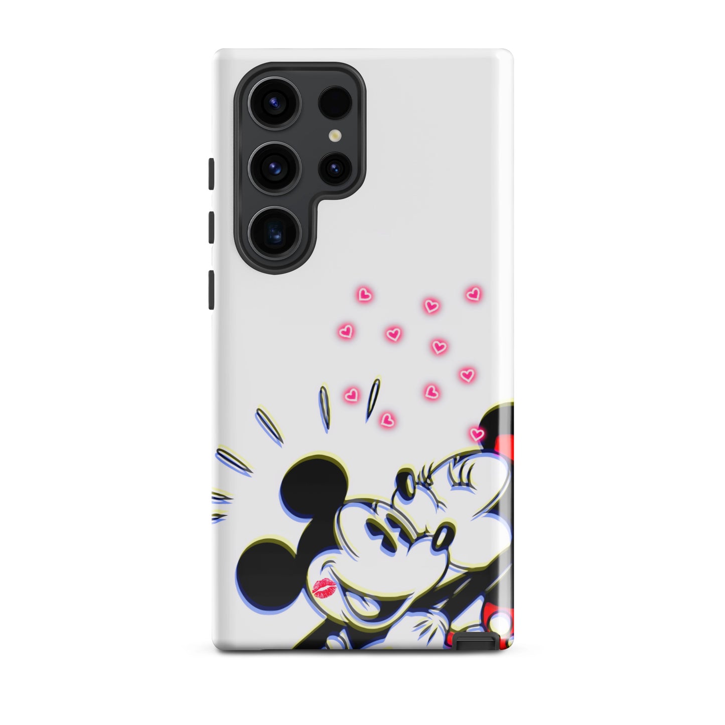 Designer Mickey-Mouse and Minnie-Mouse Samsung® Tough Case | Available for Most Samsung® Models | Glossy or Matte Print Options