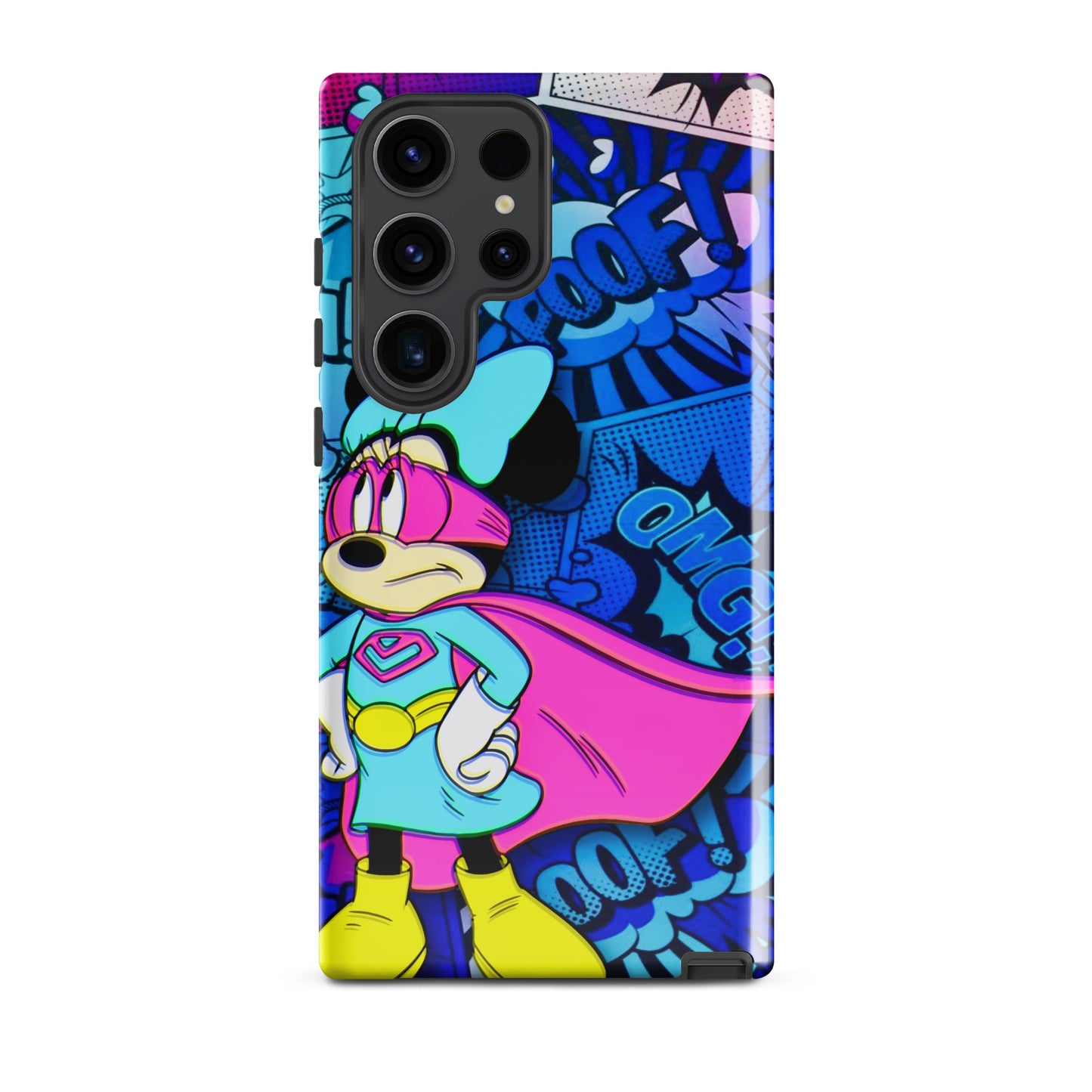 Designer Minnie-Mouse Samsung® Tough Case | Available for Most Samsung® Models | Glossy or Matte Print Options