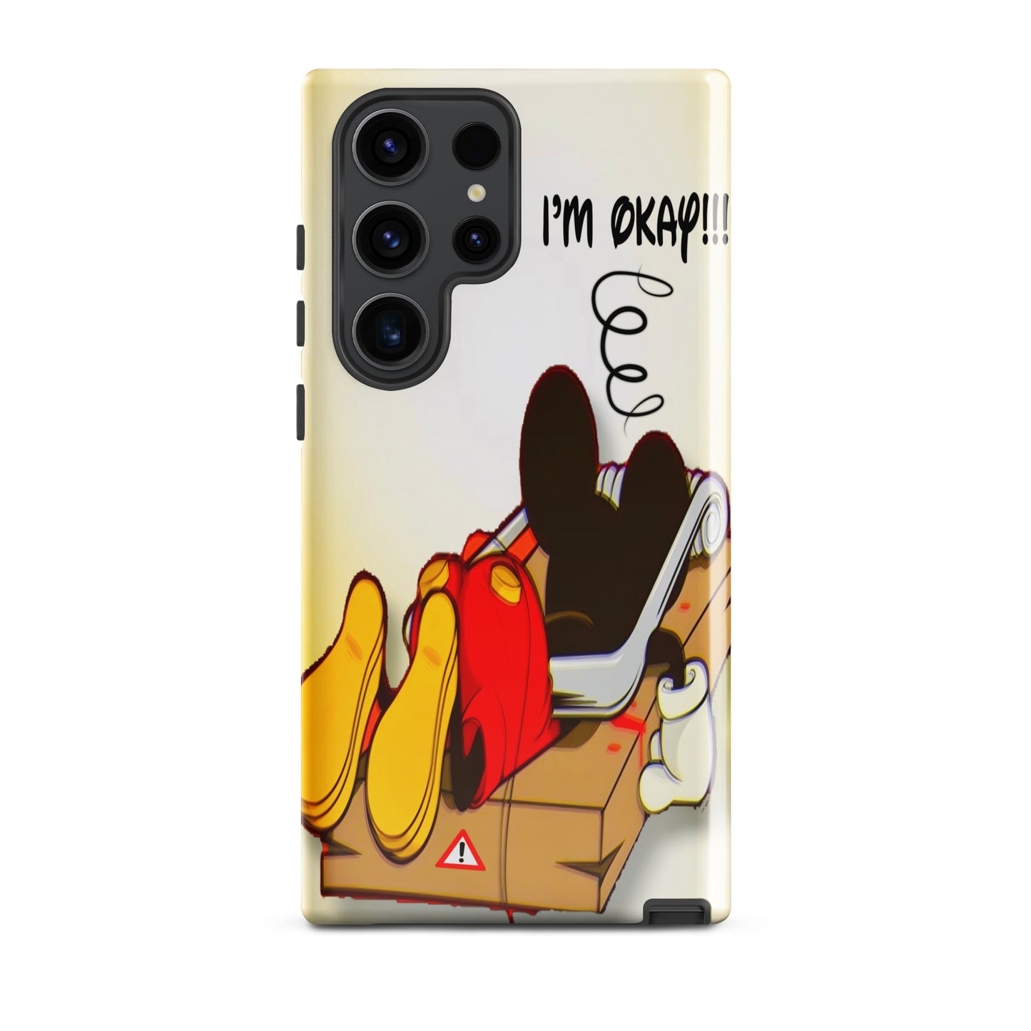 Designer Mickey-Mouse Samsung® Tough Case | Available for Most Samsung® Models | Glossy or Matte Print Options