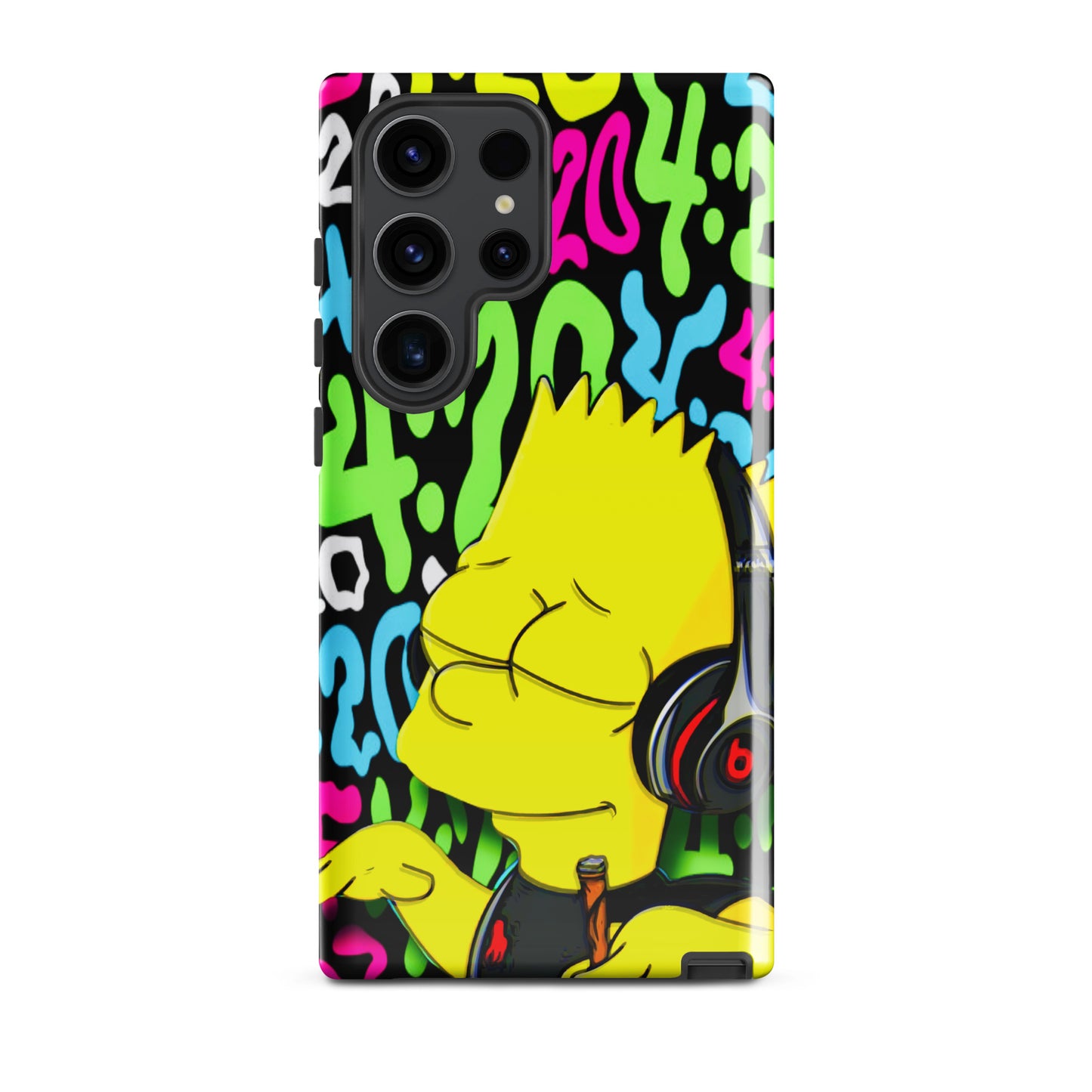 Designer The Simpsons Samsung® Tough Case | Available for Most Samsung® Models | Glossy or Matte Print Options