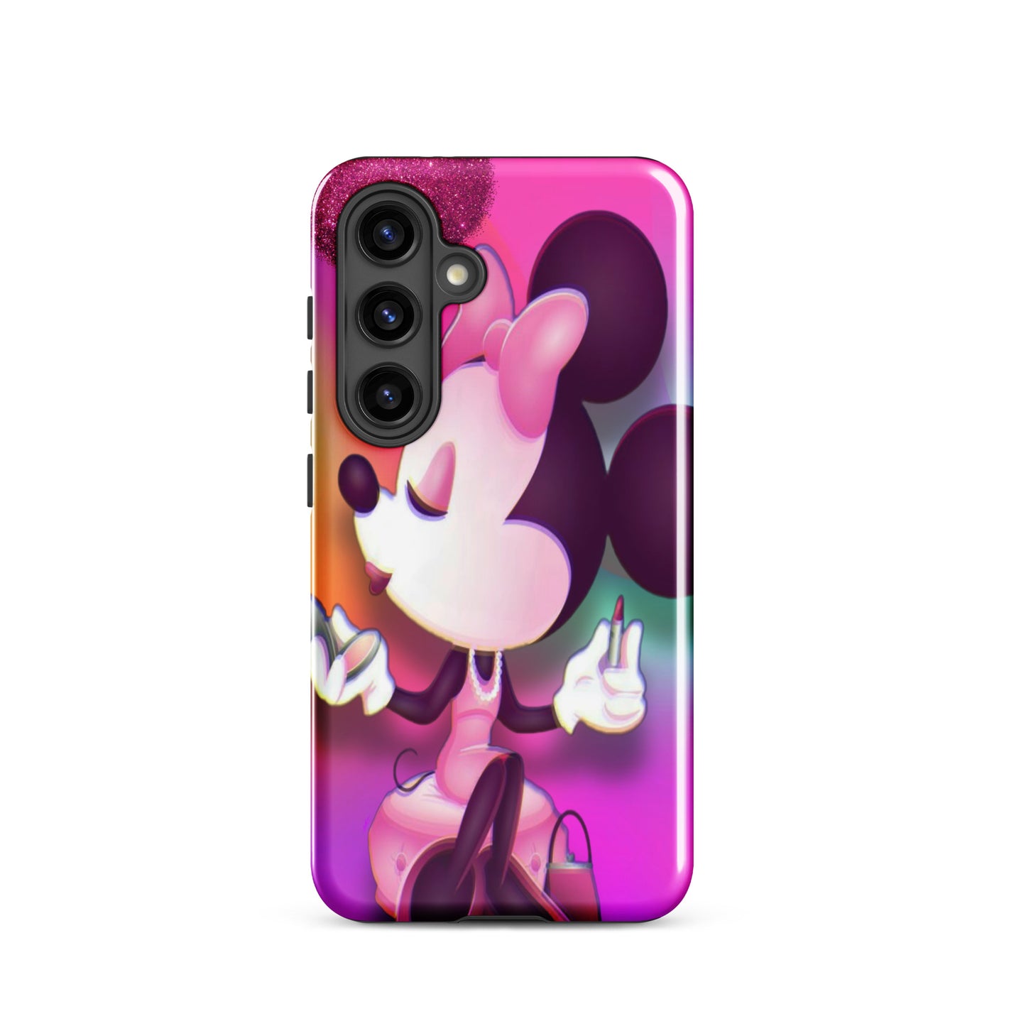 Designer Minnie-Mouse Samsung® Tough Case | Available for Most Samsung® Models | Glossy or Matte Print Options