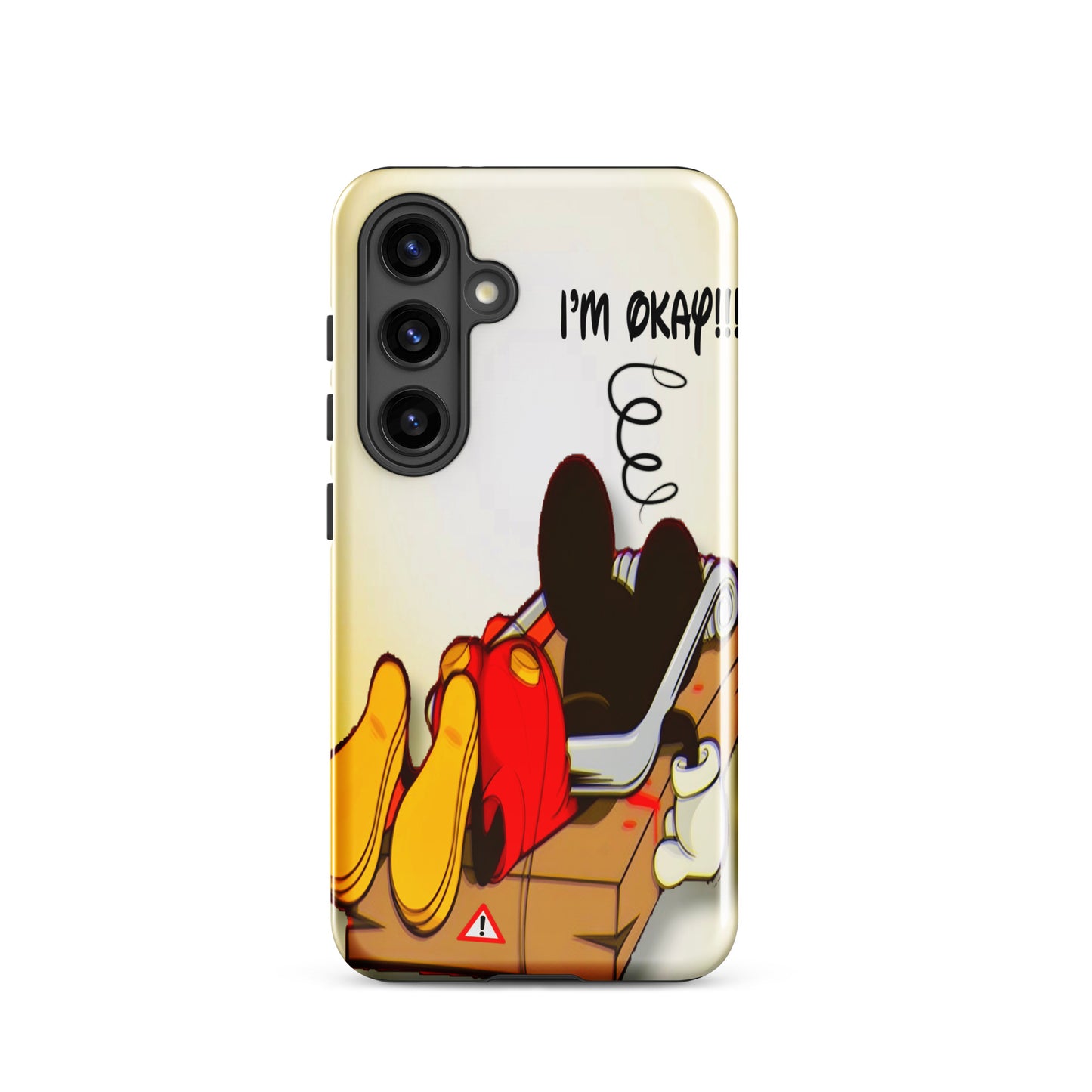 Designer Mickey-Mouse Samsung® Tough Case | Available for Most Samsung® Models | Glossy or Matte Print Options