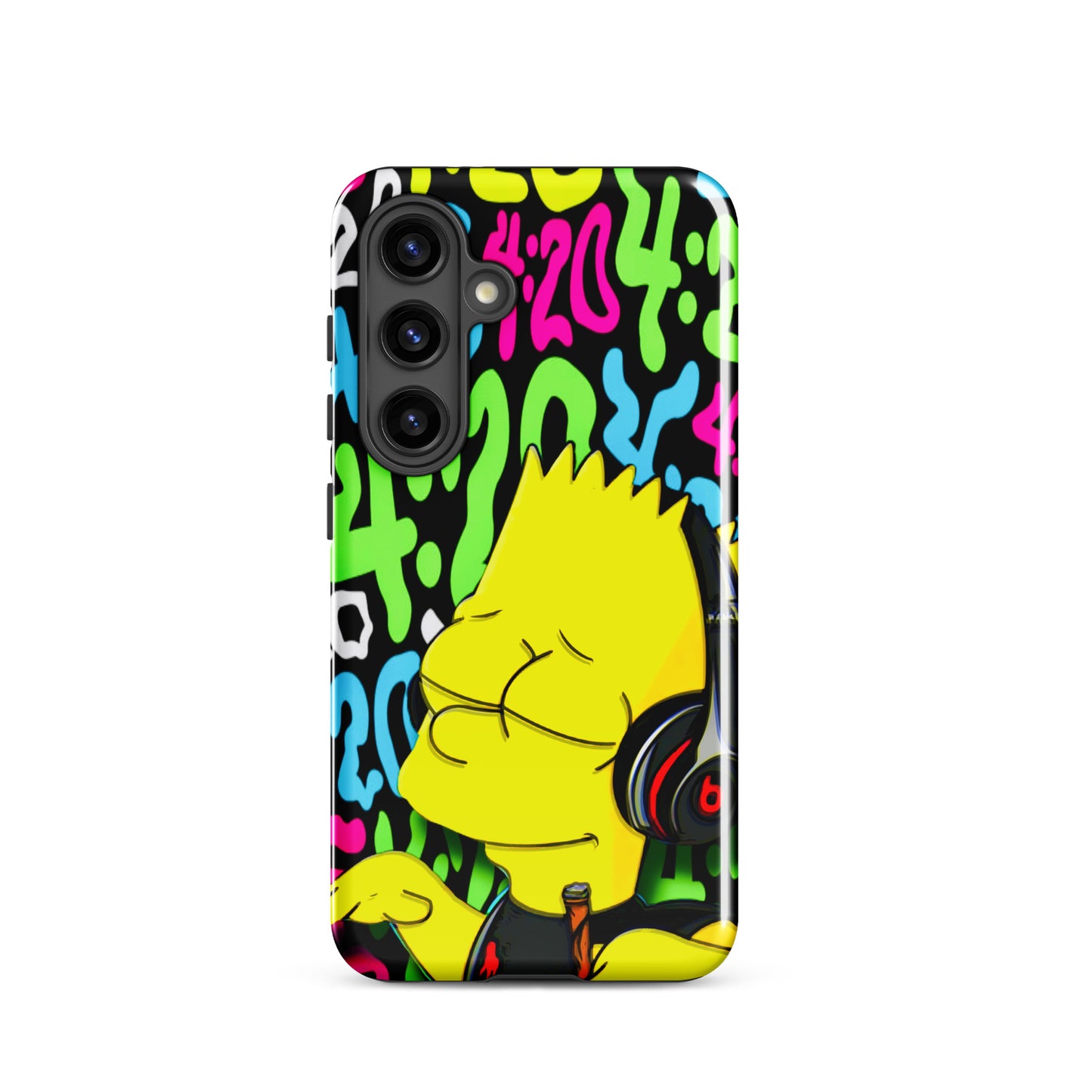 Designer The Simpsons Samsung® Tough Case | Available for Most Samsung® Models | Glossy or Matte Print Options